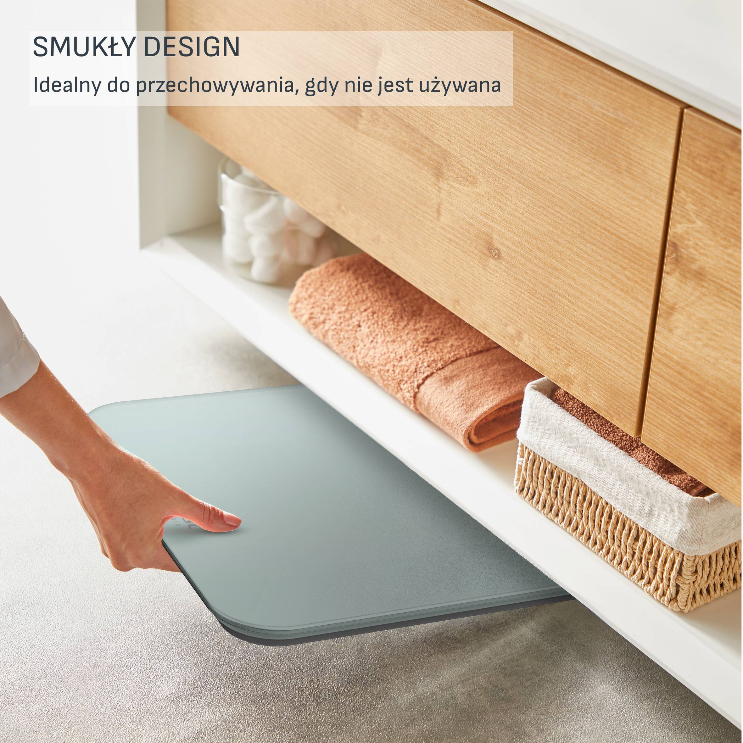 Waga łazienkowa, Tefal Classic, 180 kg, baterie