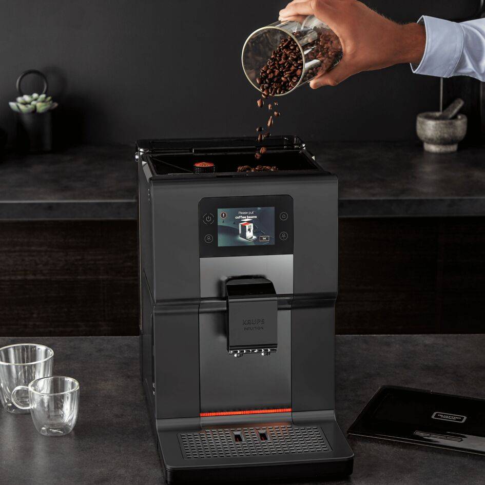Ekspres do kawy automatyczny KRUPS INTUITION PREFERENCE+ EA875U (grafit)
