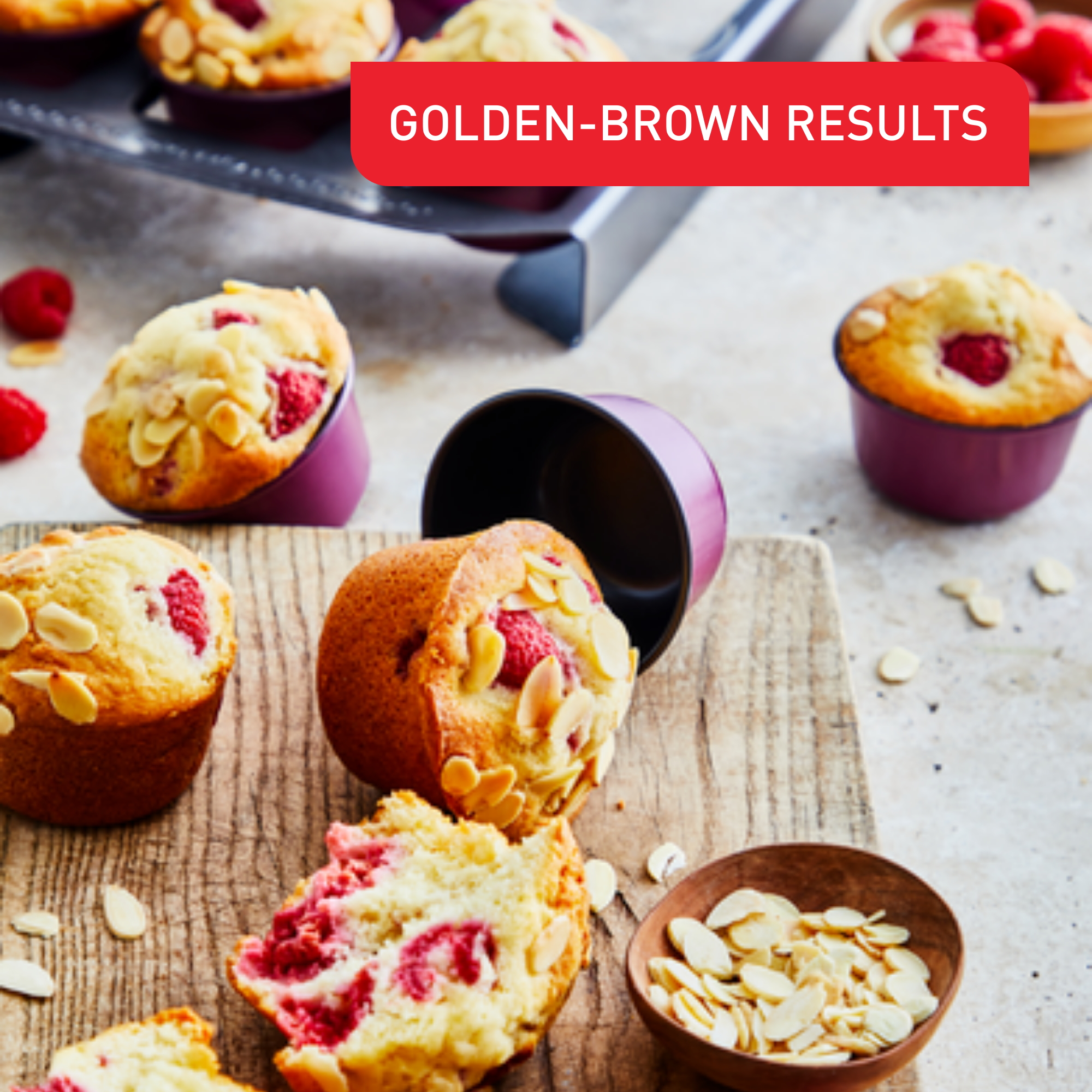 3 foremki na babeczki Creabake 7,5 cm