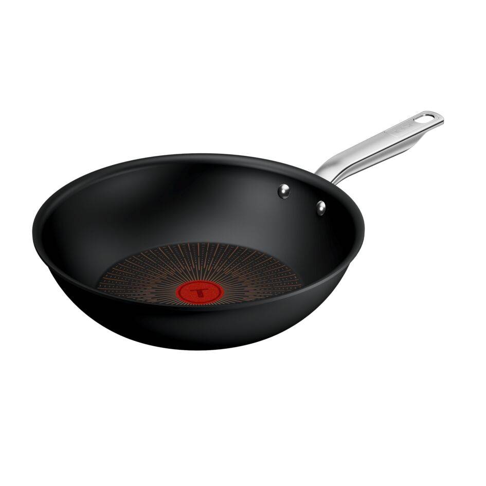 Patelnia Wok Experience 28 cm, powłoka nieprzywierająca FusionCore, kompatybilna z indukcją, dla 4-5 osób
