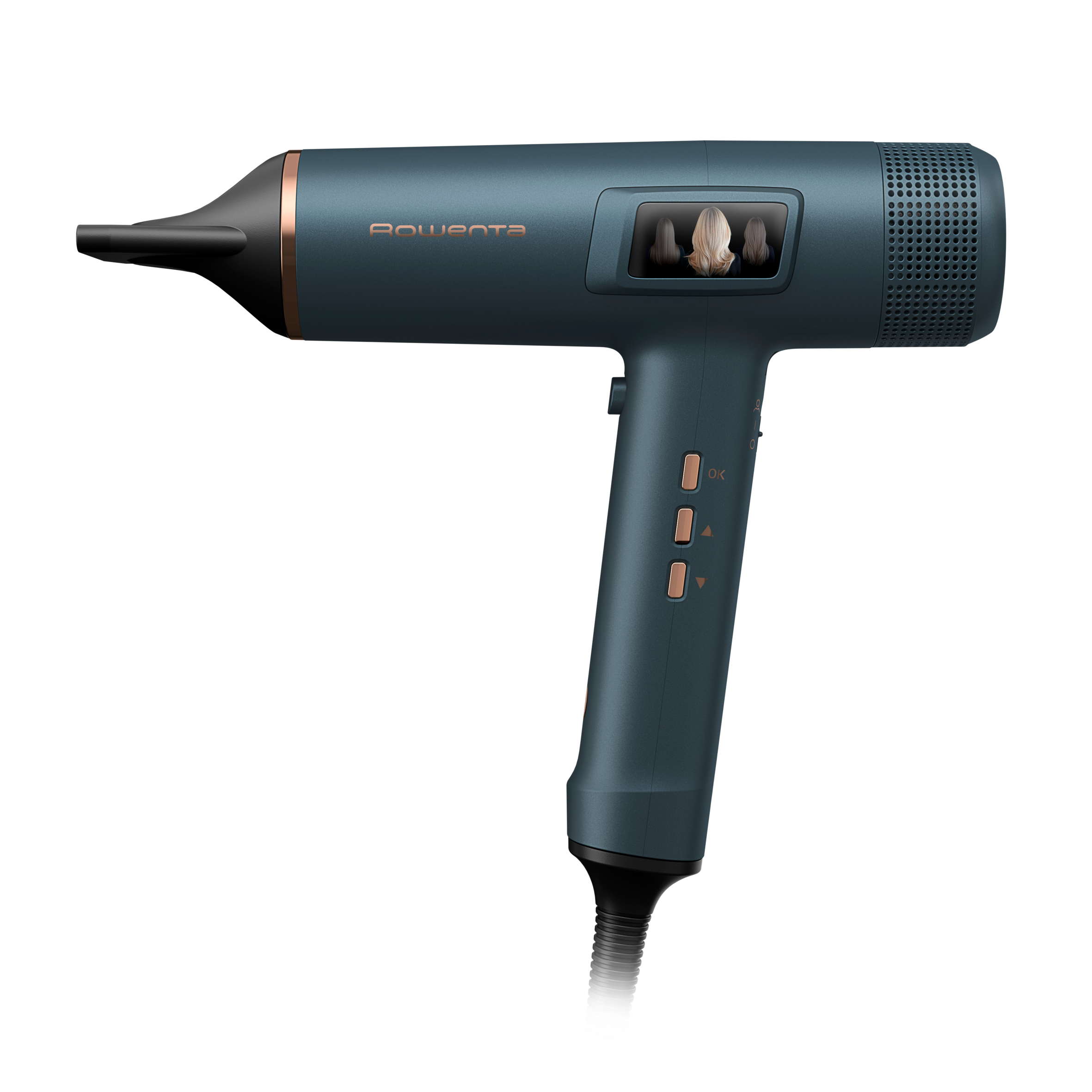 Suszarka do włosów Rowenta HY9430 1800W jonizacja zestaw  