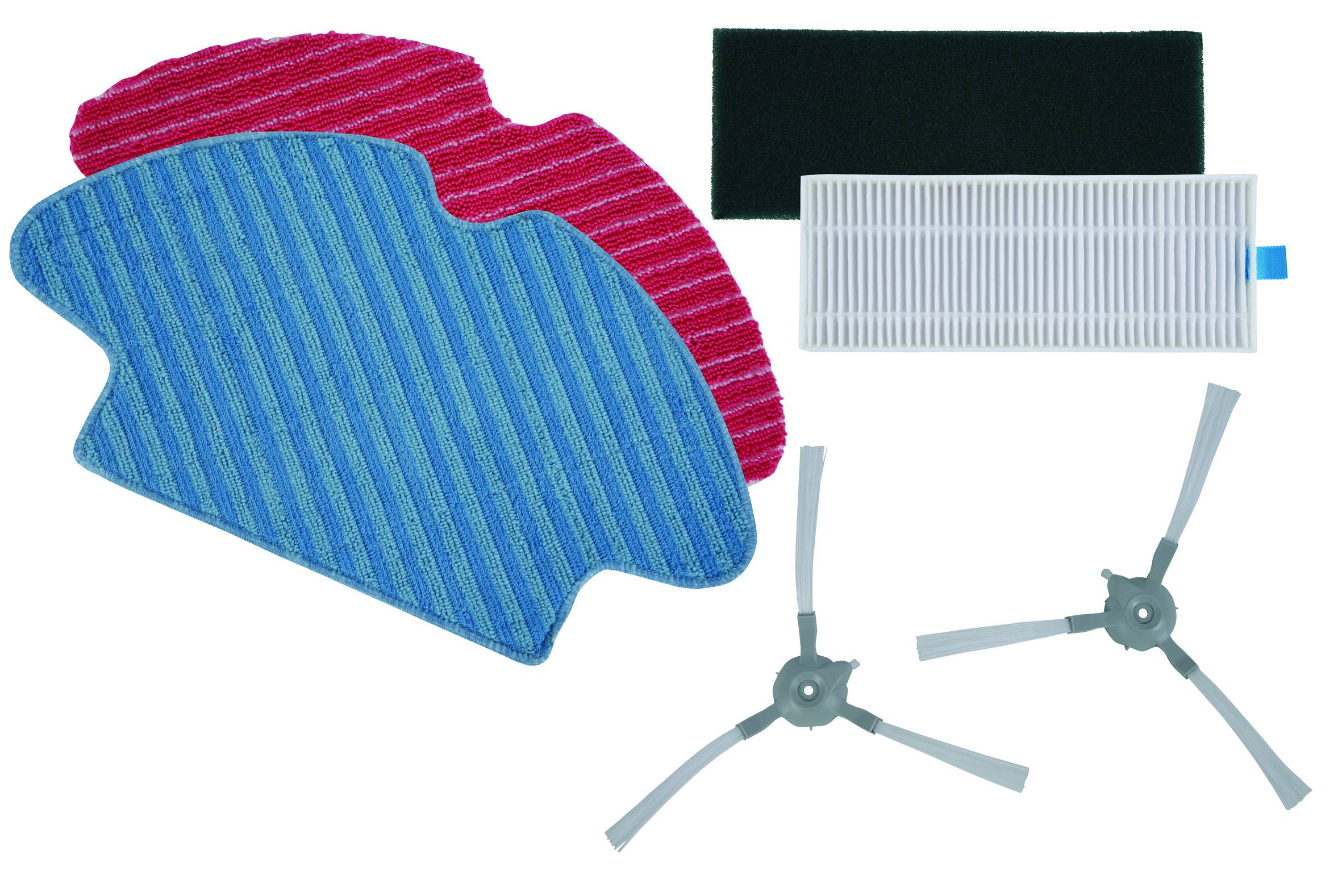 Ściereczki mopujące + szczotki boczne + filtry ZR762000