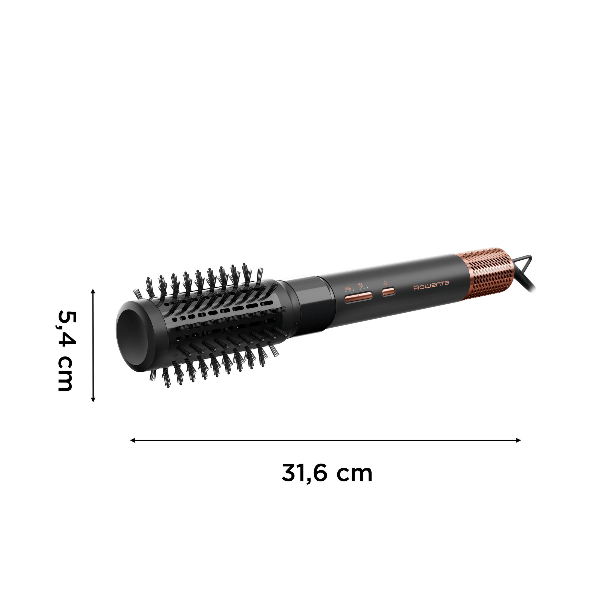 Suszarko-lokówka, Rowenta Air Shape, 3 poziomy, akcesoria, jonizacja