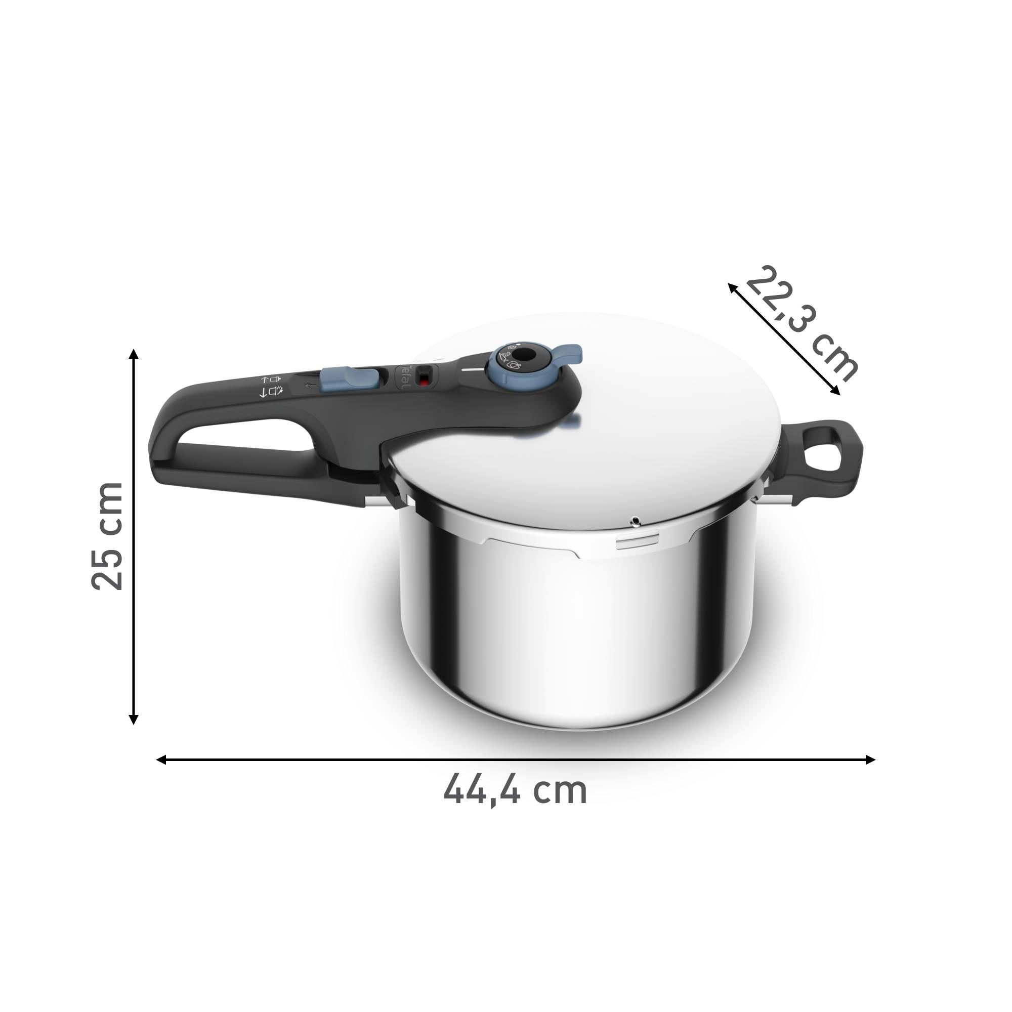 Szybkowar TEFAL SECURE TRENDY 6L + koszyk