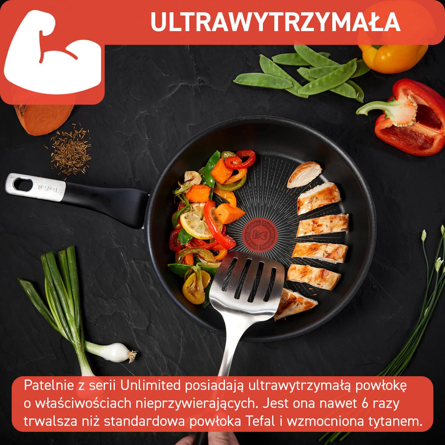 Patelnia TEFAL UNLIMITED 28cm