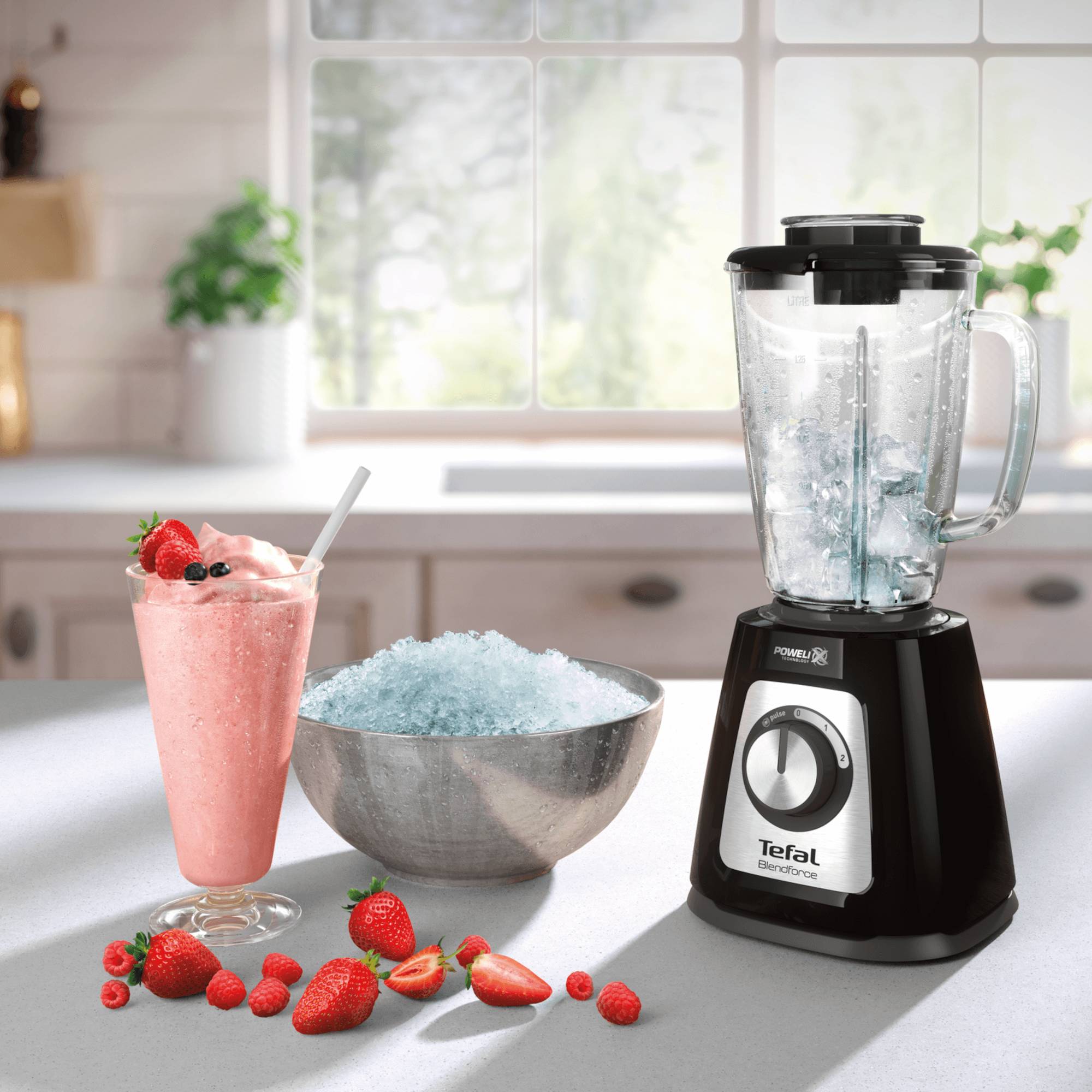 Blender kielichowy, Blendforce BL4358, 800W, kruszenie lodu