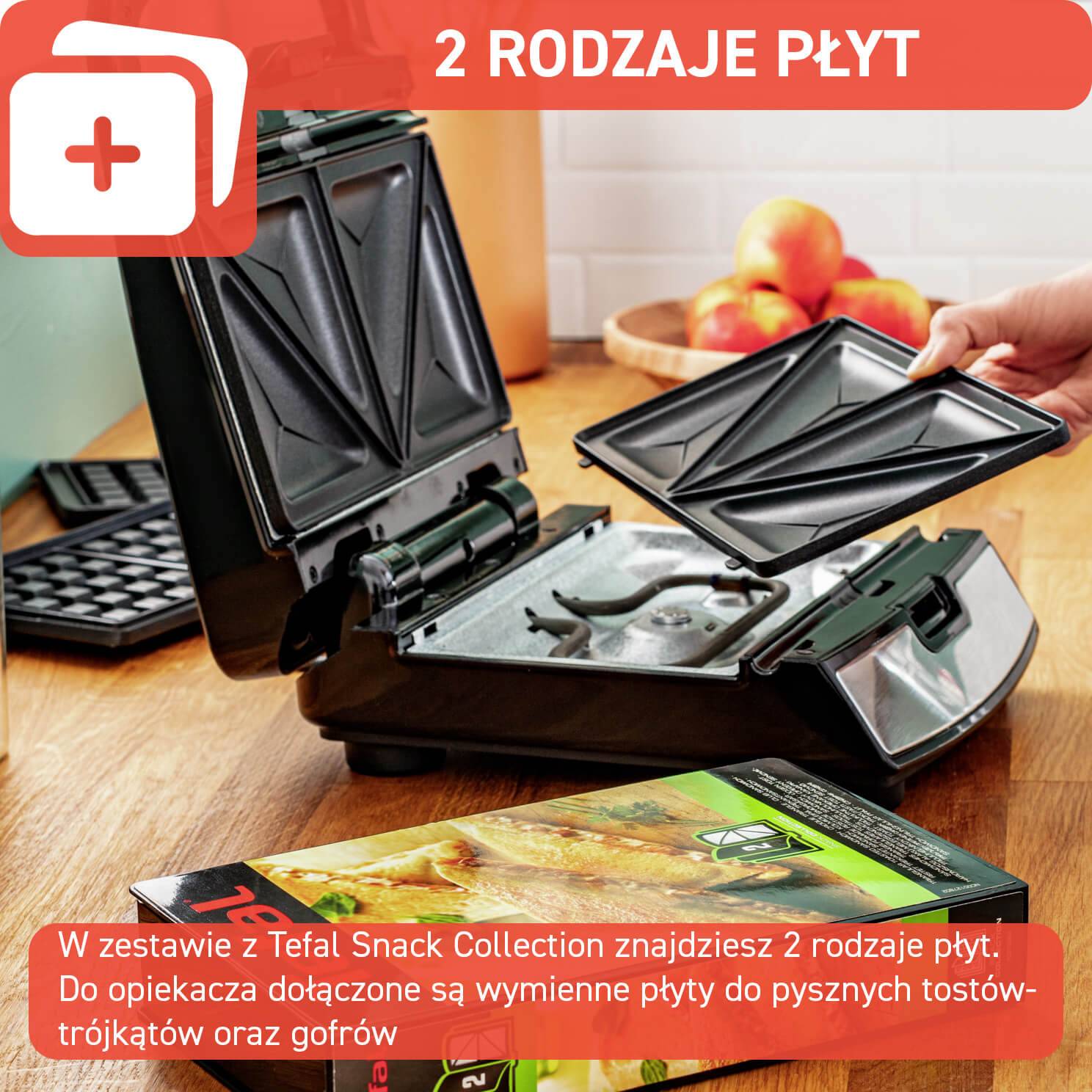 Opiekacz TEFAL SNACK COLLECTION SW852D