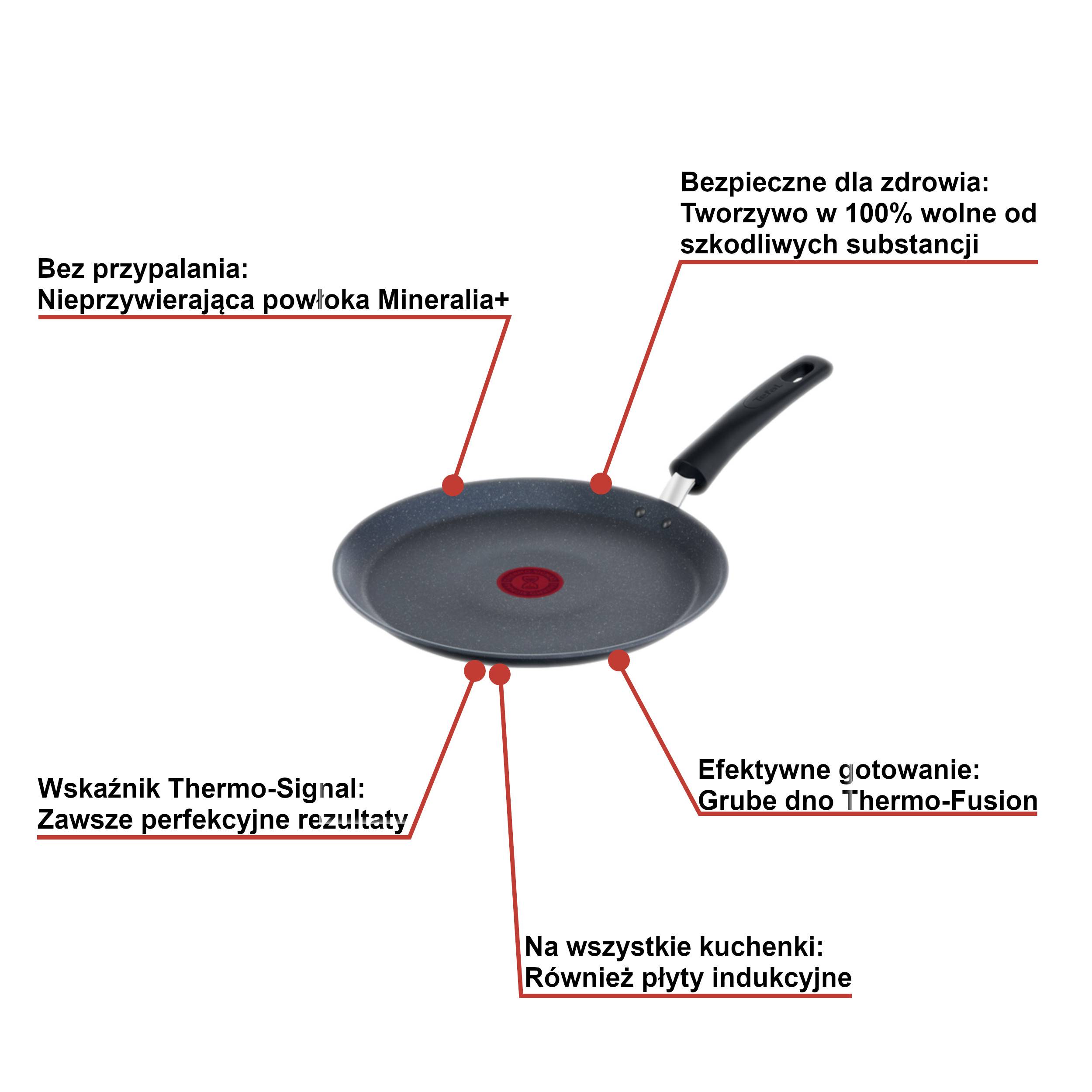 Patelnia naleśnikowa TEFAL HEALTHY CHEF 25cm