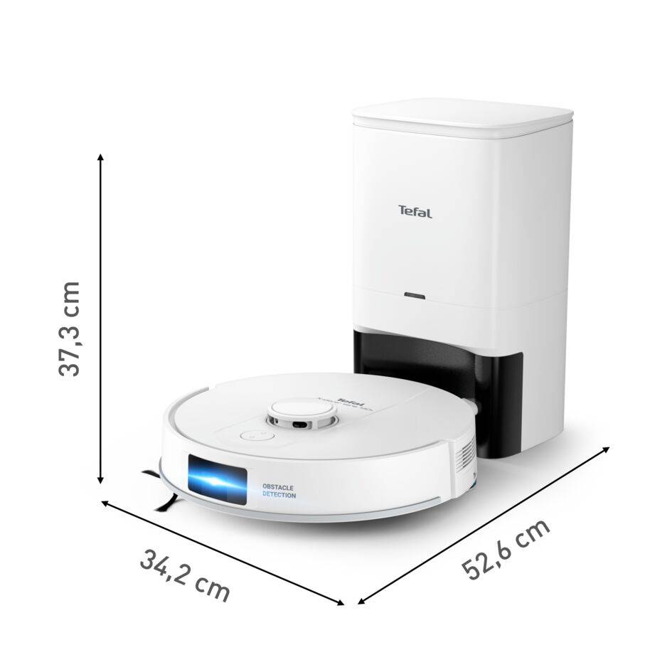 Robot sprzątający, Tefal X-Plorer S140+, 5000 Pa, 120 min, stacja opróżniająca