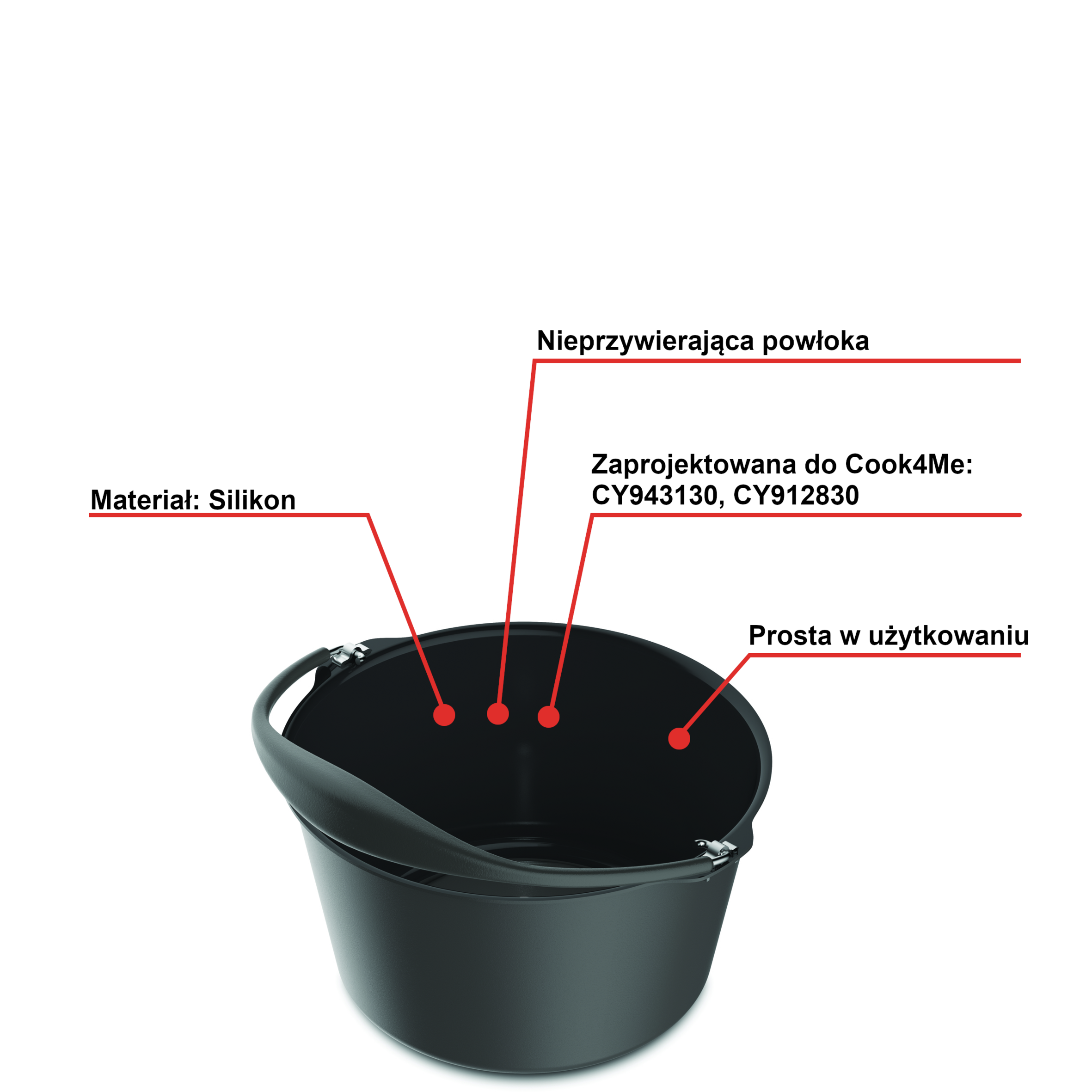 Forma do ciasta Cook4me TEFAL TOUCH &STANDARD XA609011
