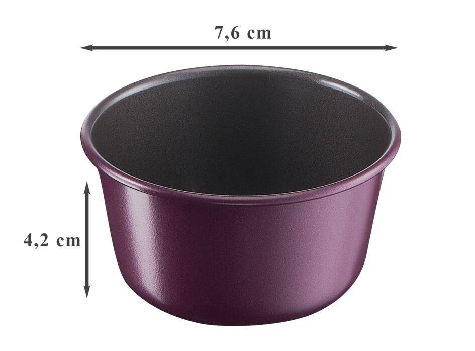 3 foremki na babeczki Creabake 7,5 cm