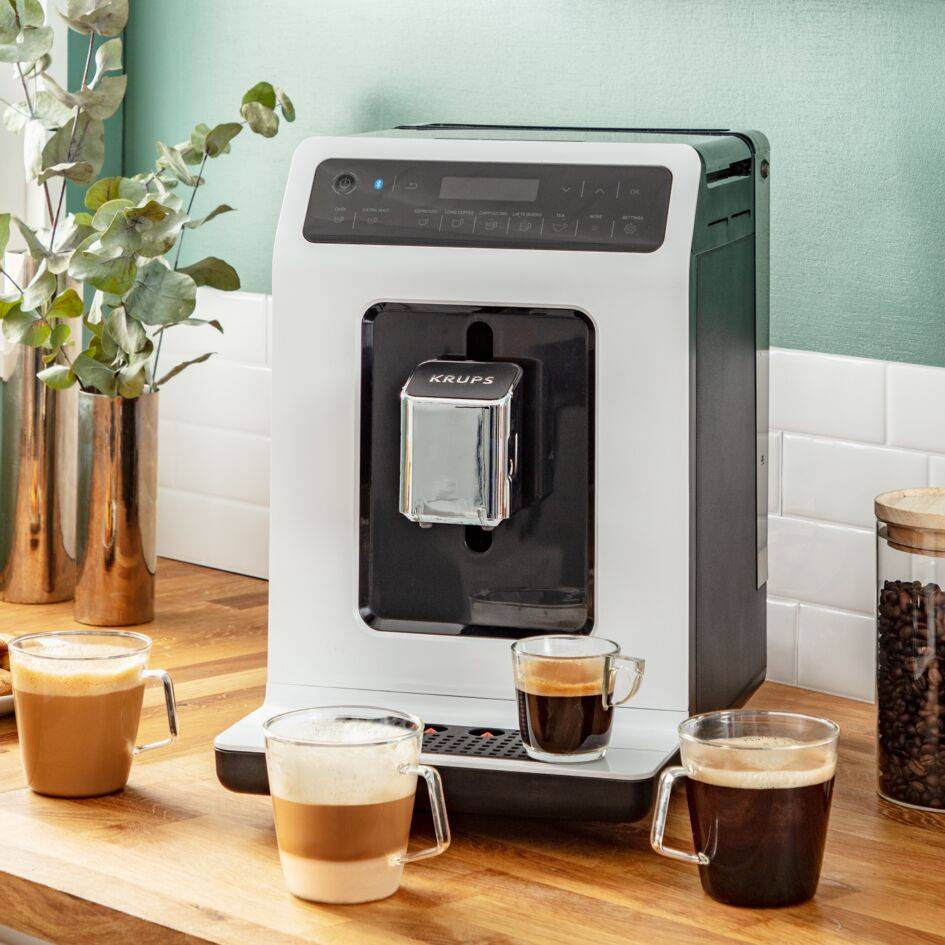 Ekspres ciśnieniowy do kawy KRUPS EVIDENCE ESSENTIAL EA8901 (biały)