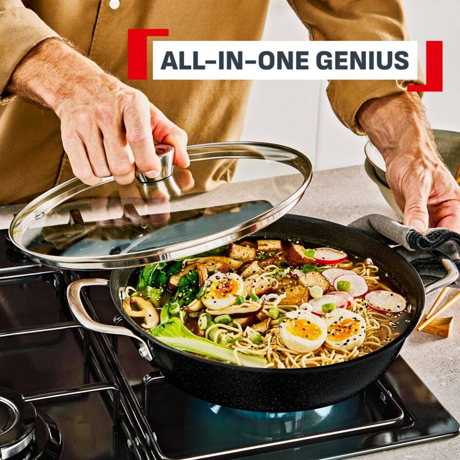 Patelnia Experience All-in-One 24 cm + pokrywka, powłoka nieprzywierająca FusionCore, kompatybilna z indukcją, dla 2-3 osób