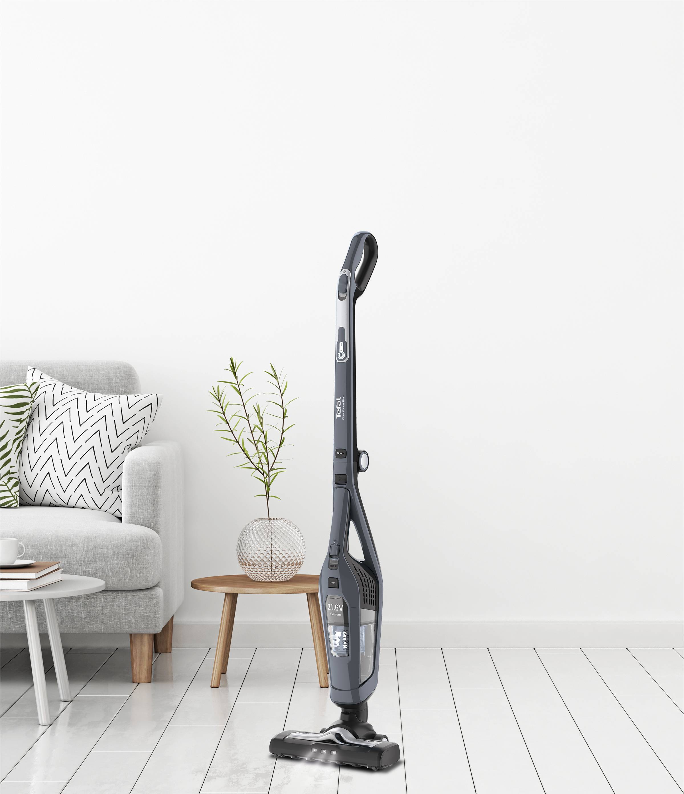 Odkurzacz bezprzewodowy TEFAL DUAL FORCE TY6756