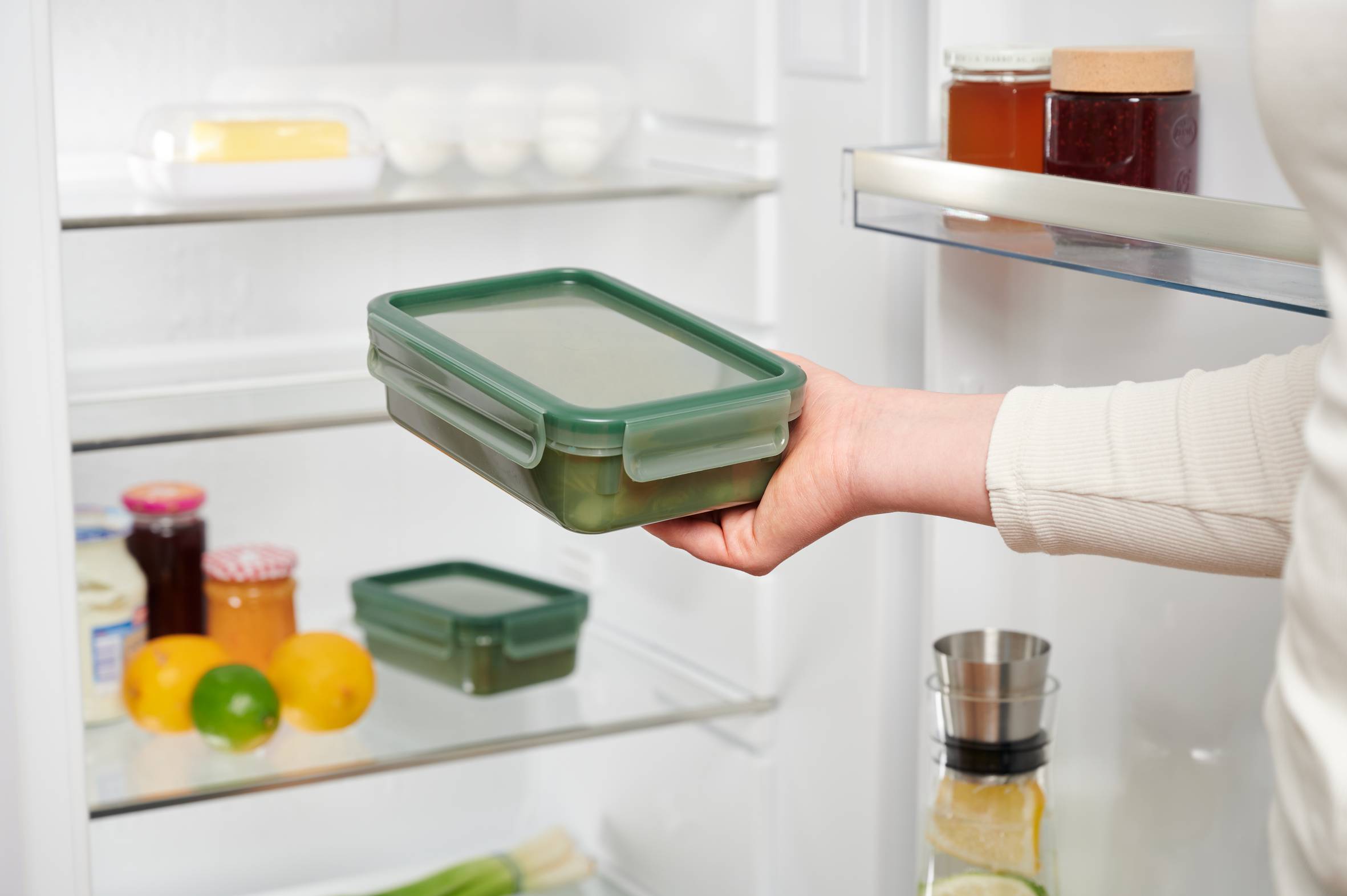 Zestaw pojemników lunchbox TEFAL MASTERSEAL ECO 0.8/0,8/0,8l