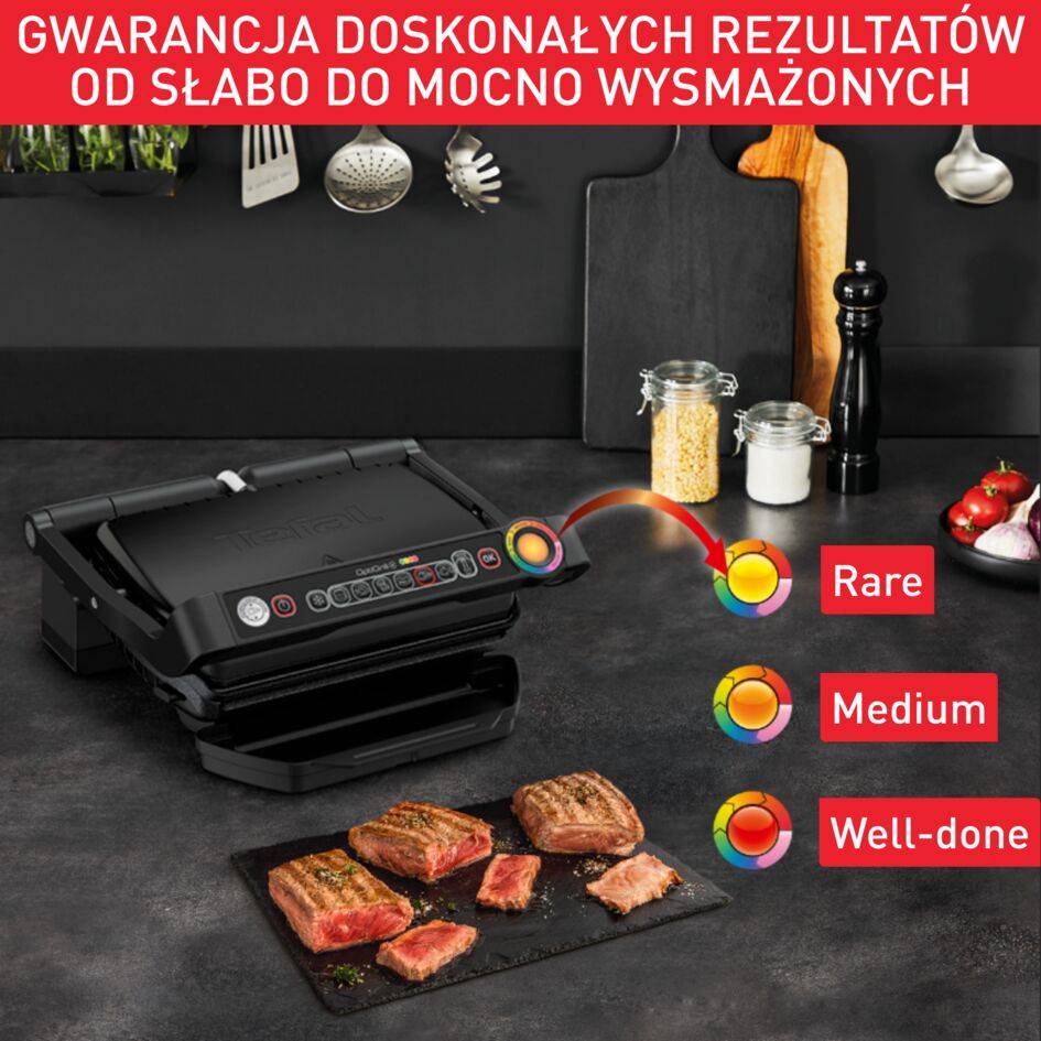 Grill elektryczny TEFAL OPTIGRILL+ SNACKING&BAKING GC7148