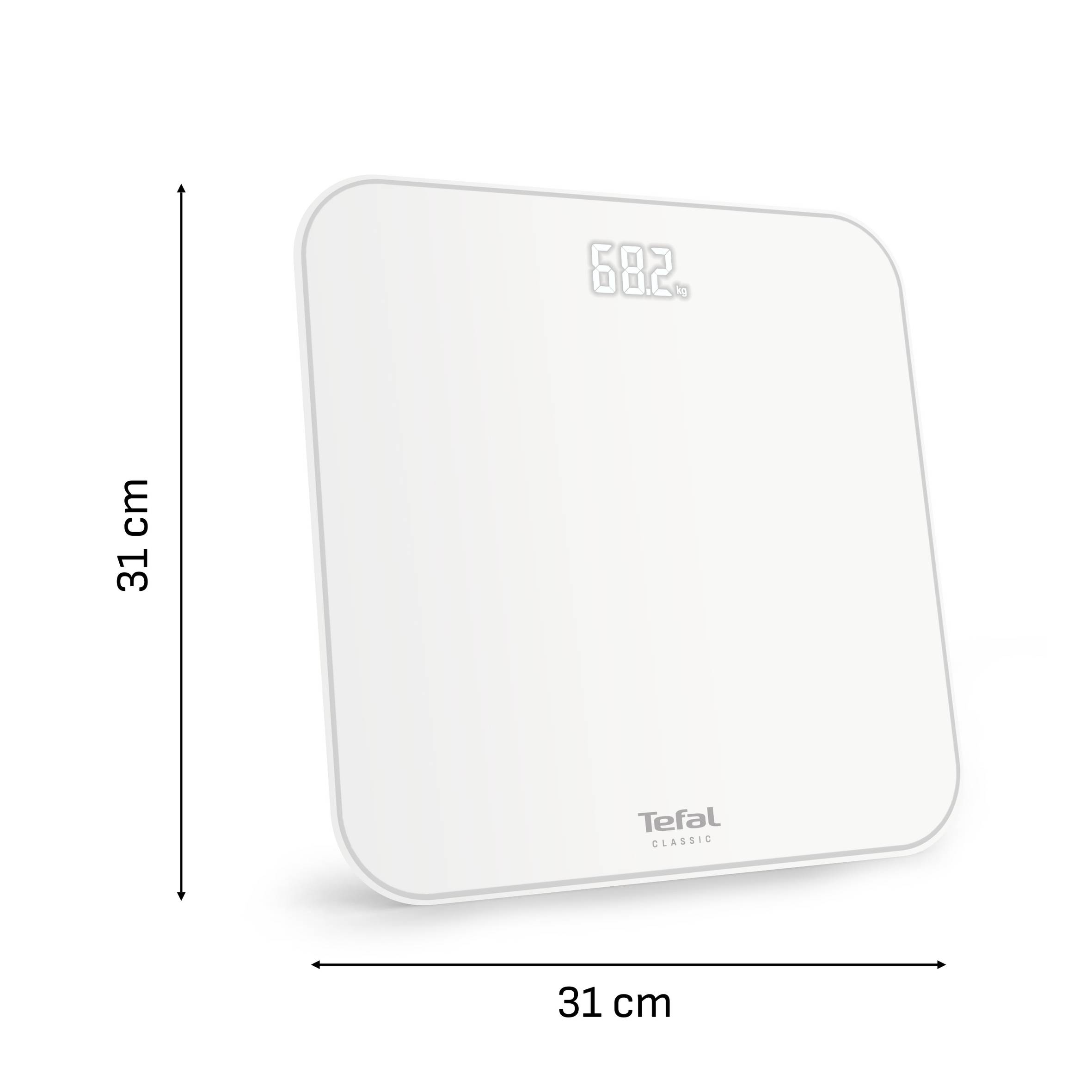 Waga łazienkowa, Tefal Classic, 180 kg, baterie