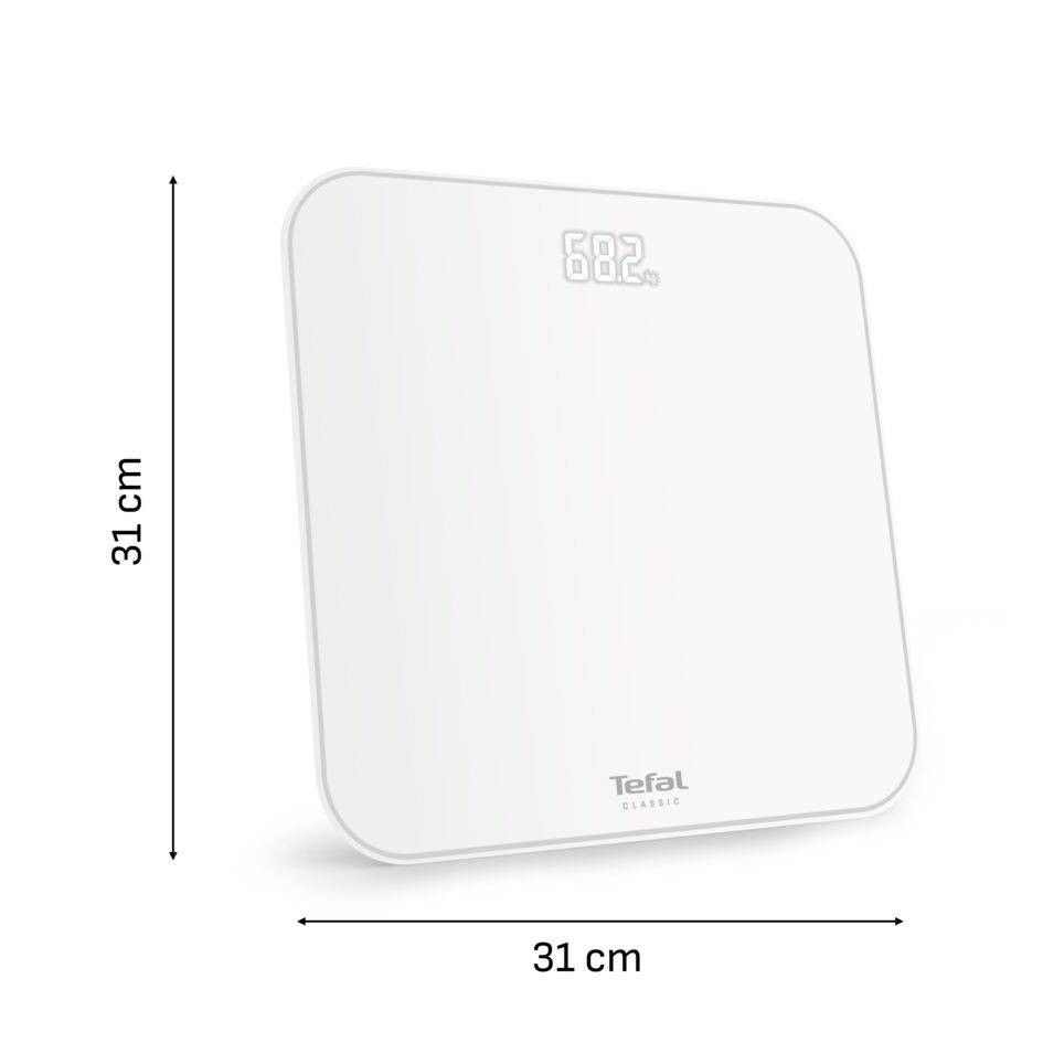 Waga łazienkowa, Tefal Classic, 180 kg, baterie