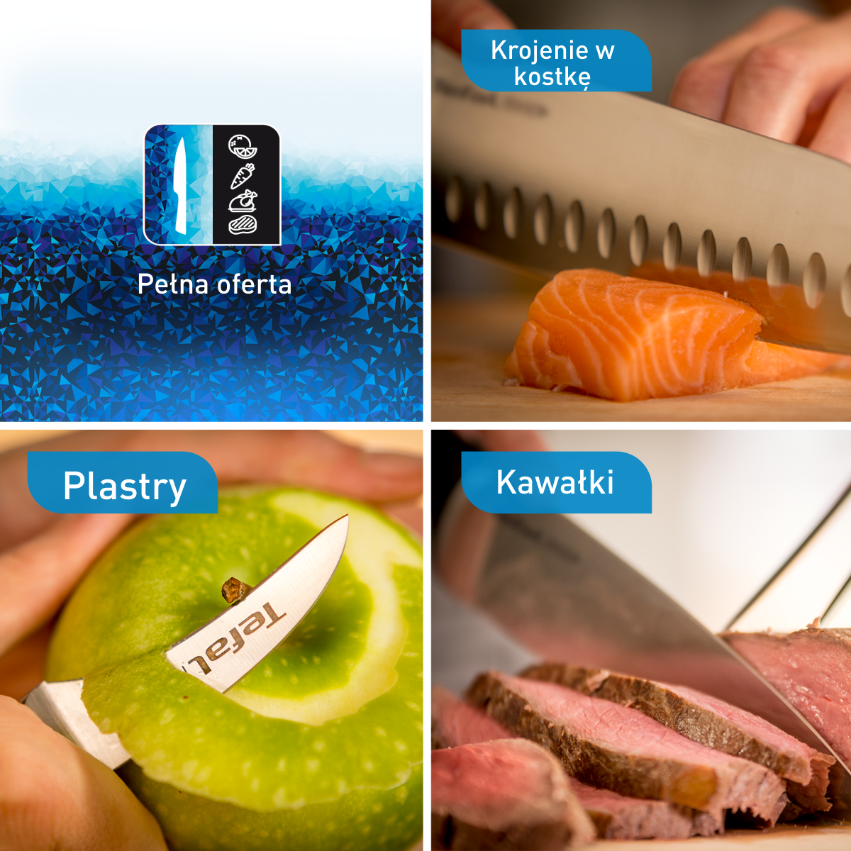 Nóż Szefa TEFAL ICE FORCE 20cm