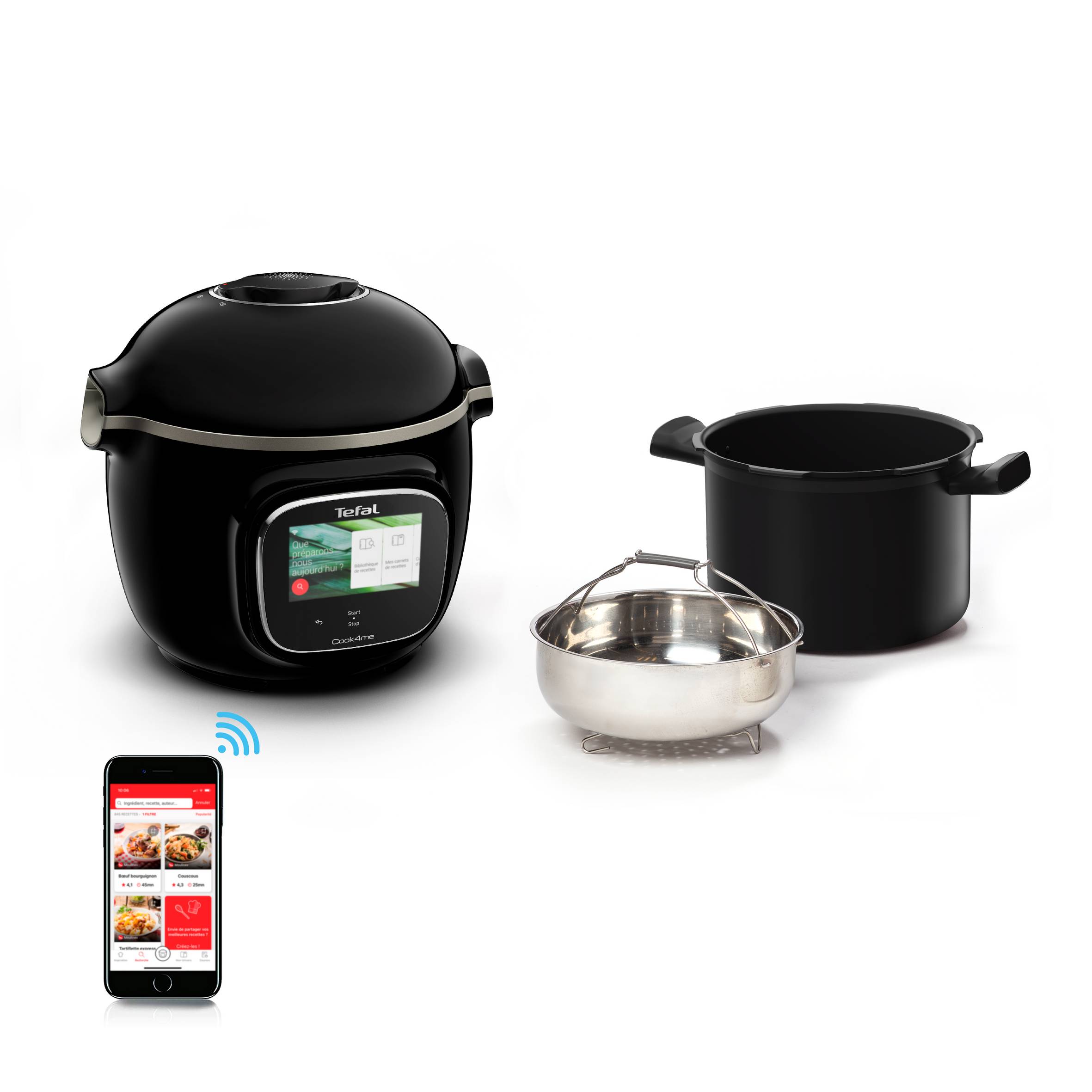 Tefal COOK4ME TOUCH WI-FI CY9128
