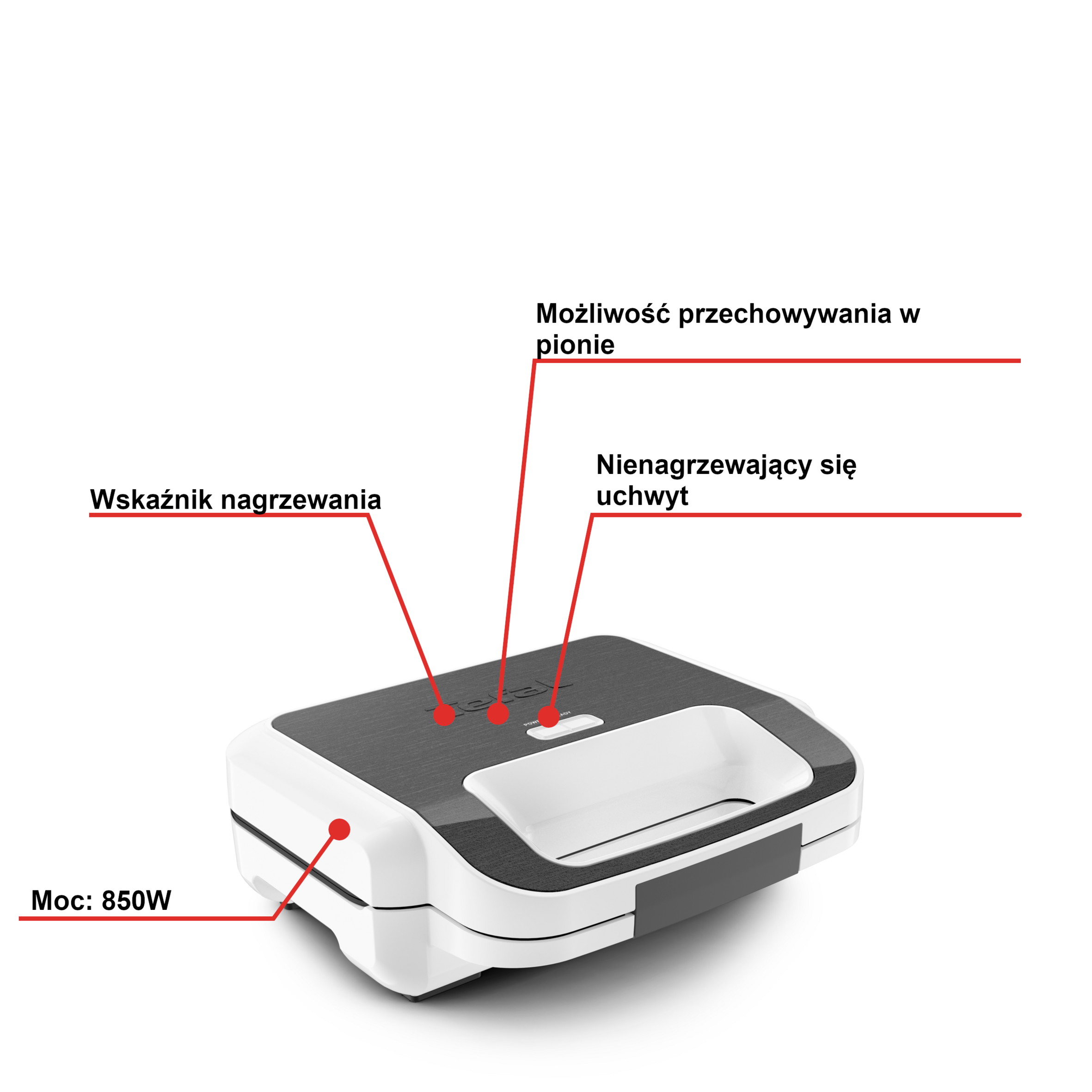 Opiekacz TEFAL Snack XL SW7011