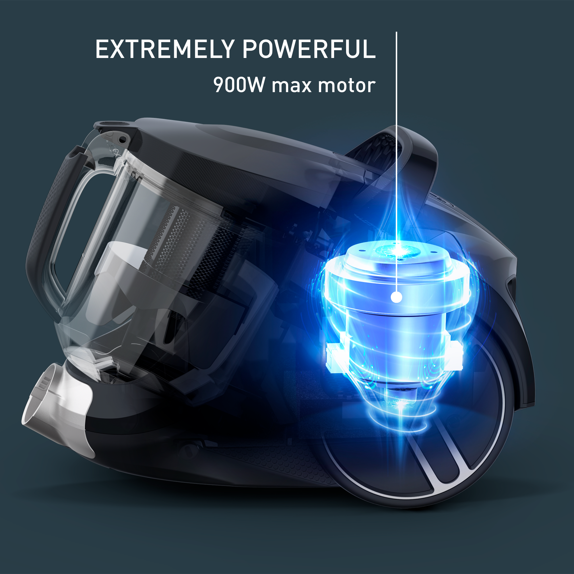 Odkurzacz bezworkowy Tefal Compact Power XXL Total Clean TW4B70