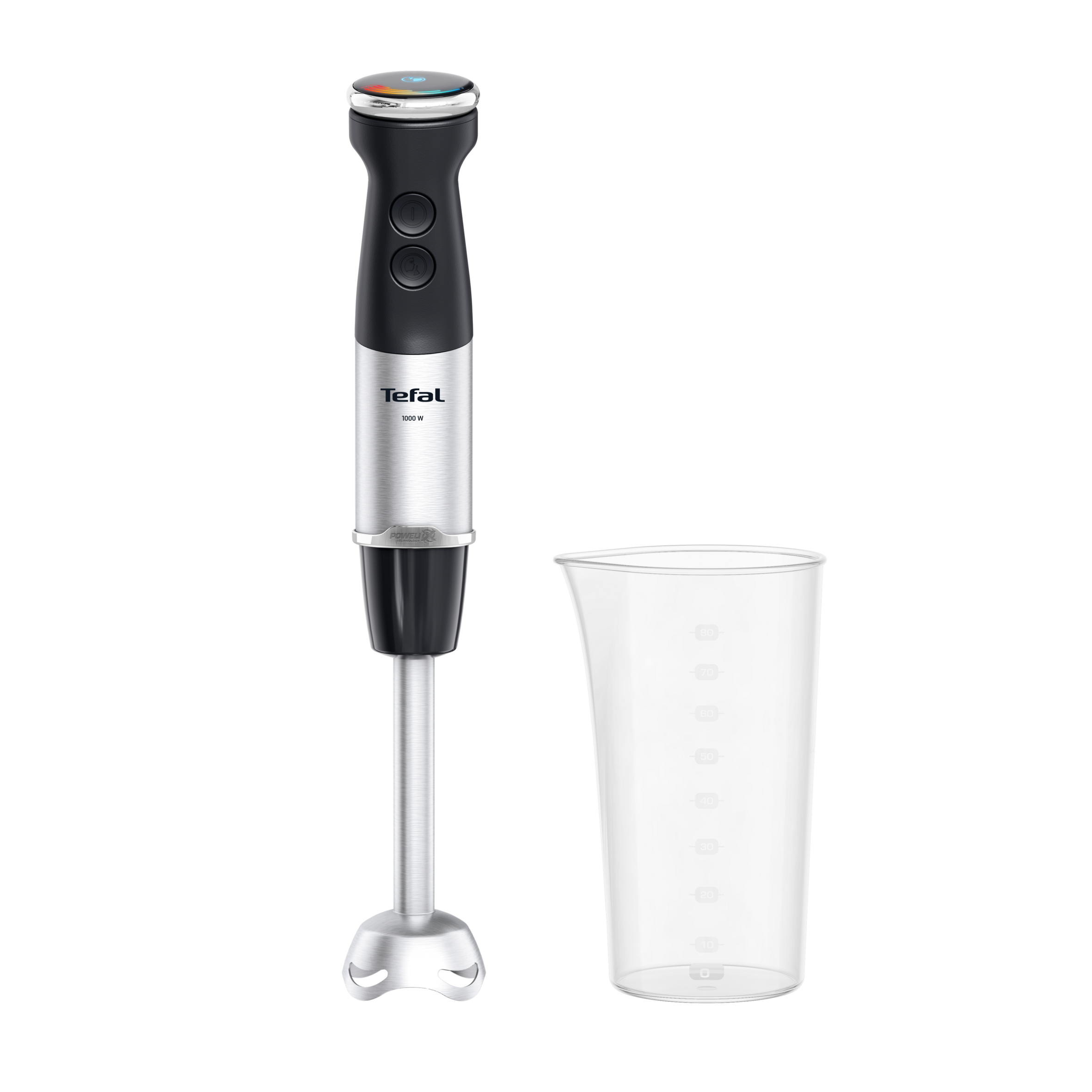 Blender ręczny, Quickchef HB6718, 1000W, 20 prędkości, kielich