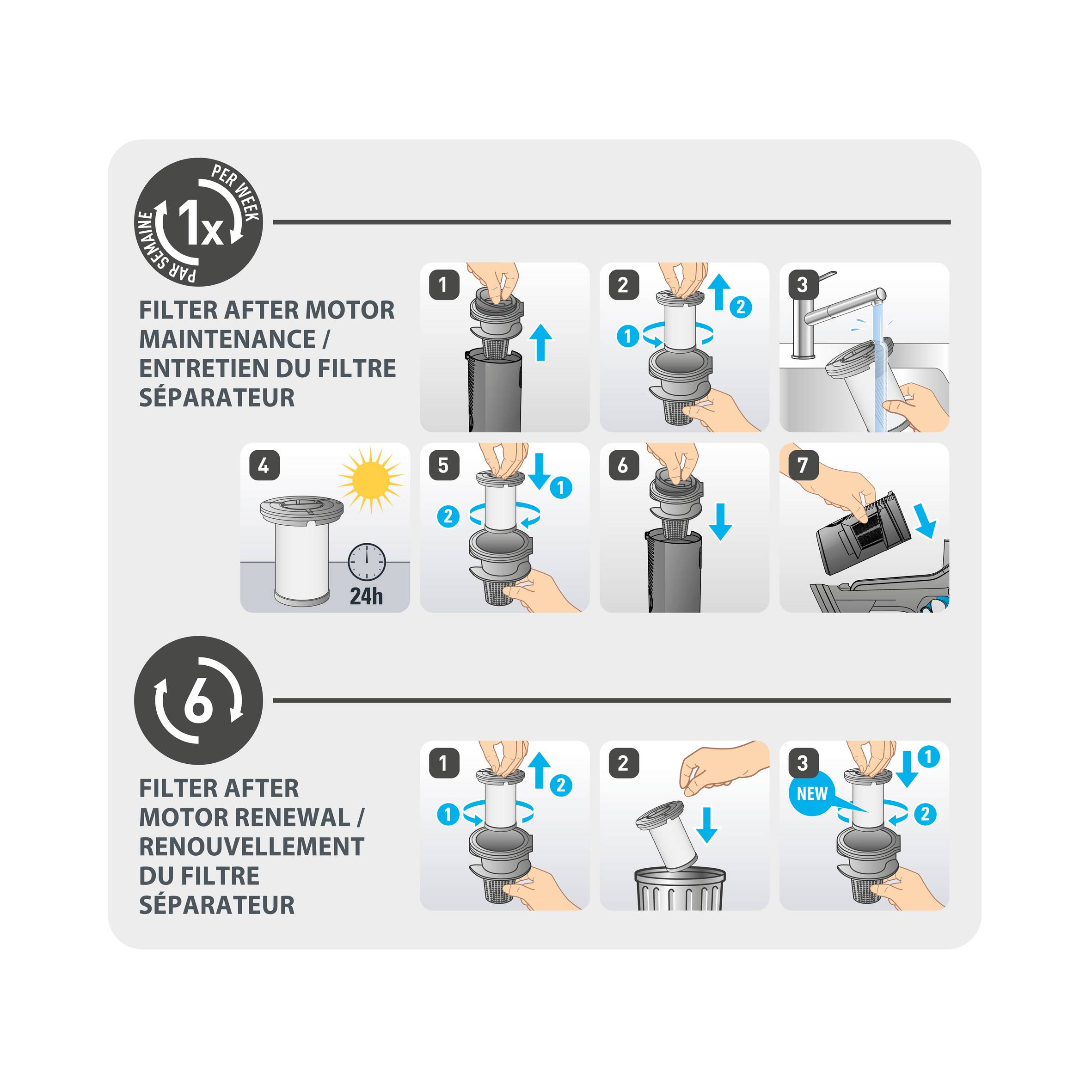 Filtr zmywalny ZR009010