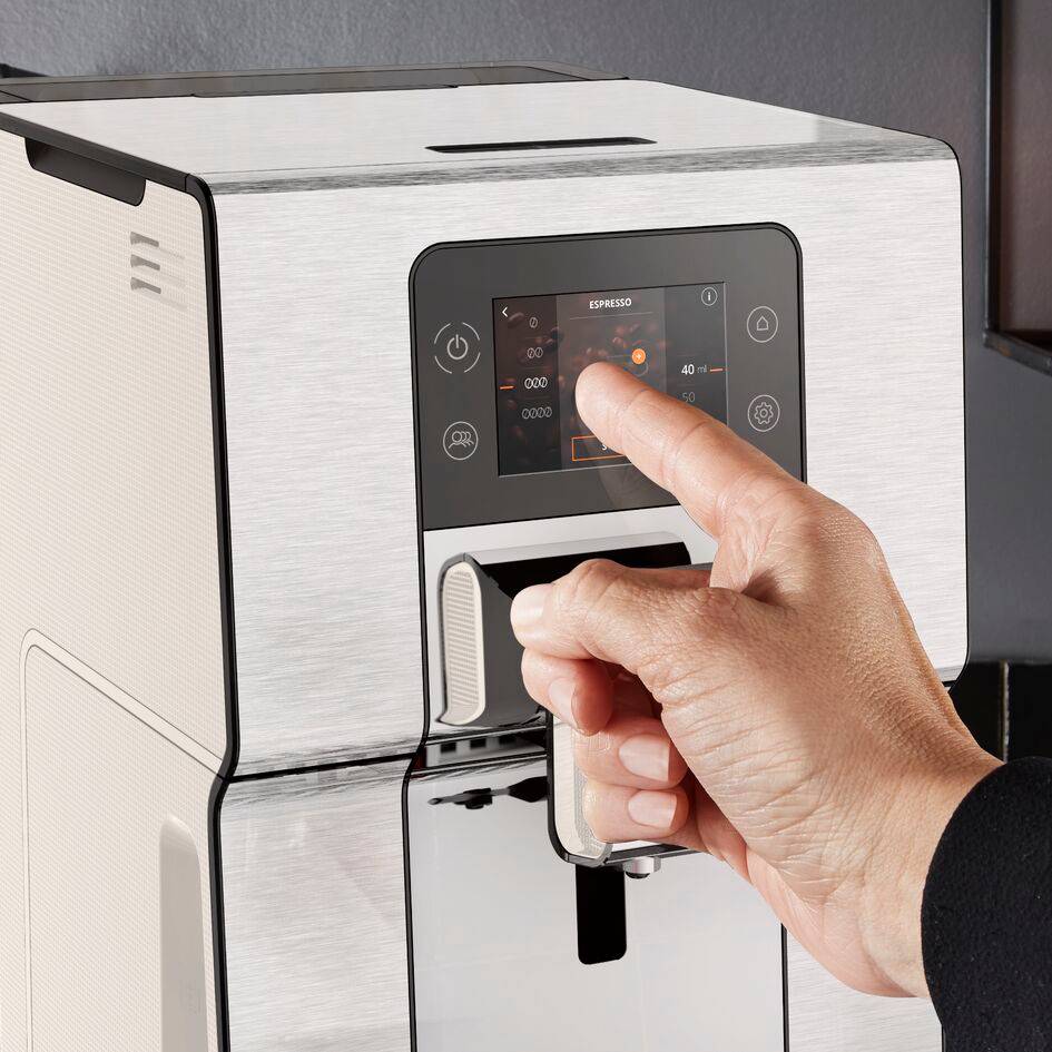 Ekspres automatyczny do kawy KRUPS INTUITION EXPERIENCE+ EA877D (stal/grafit)