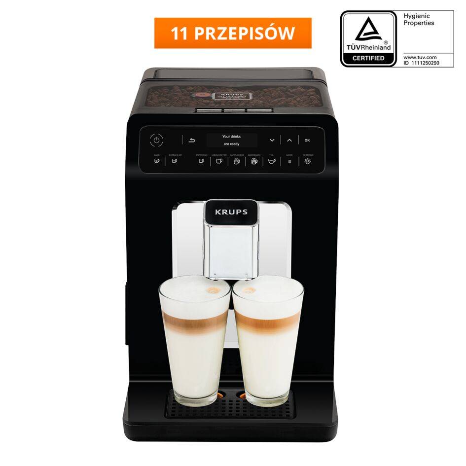 Ekspres ciśnieniowy do kawy KRUPS EVIDENCE ESSENTIAL EA8908 (czarny)