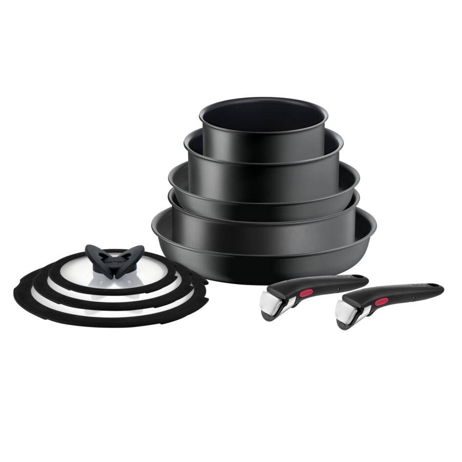 Zestaw garnków i patelni TEFAL INGENIO ULTIMATE - 10 elementów