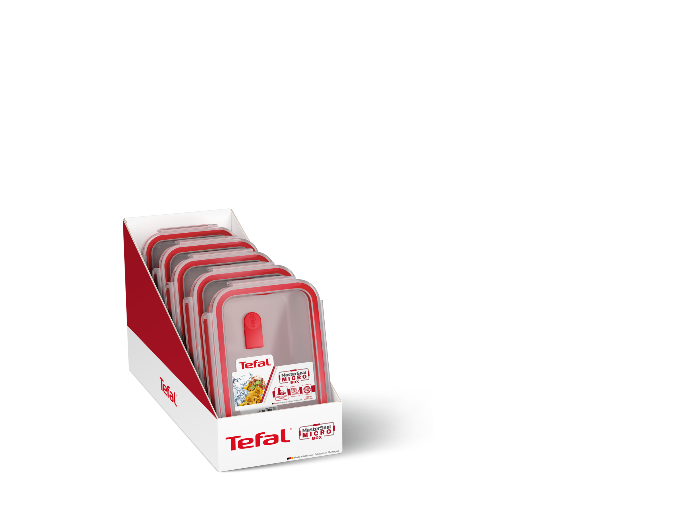 POJEMNIK CLIP&MICRO PROSTOKĄTNY 0.55L