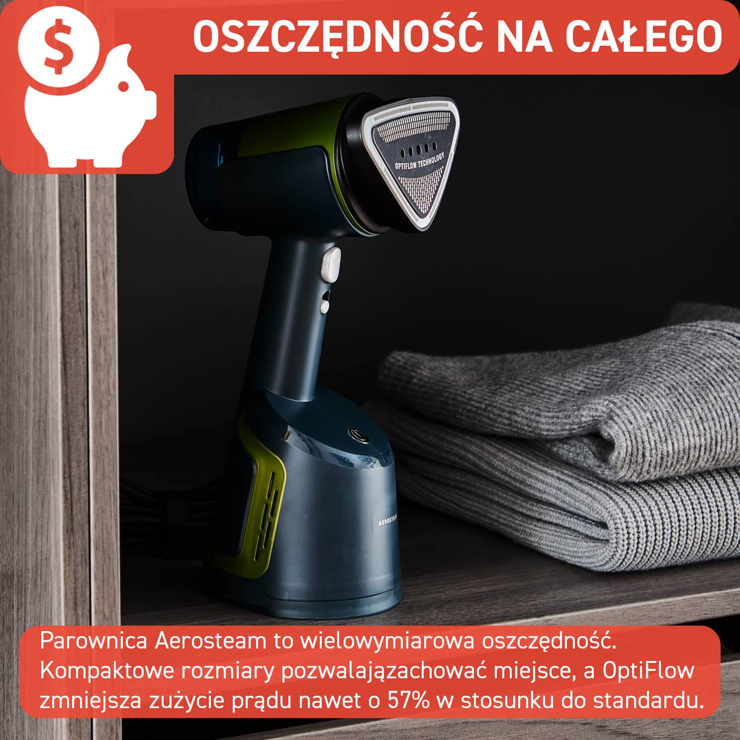 Parownica do ubrań Tefal AeroSteam DT9810 1400W