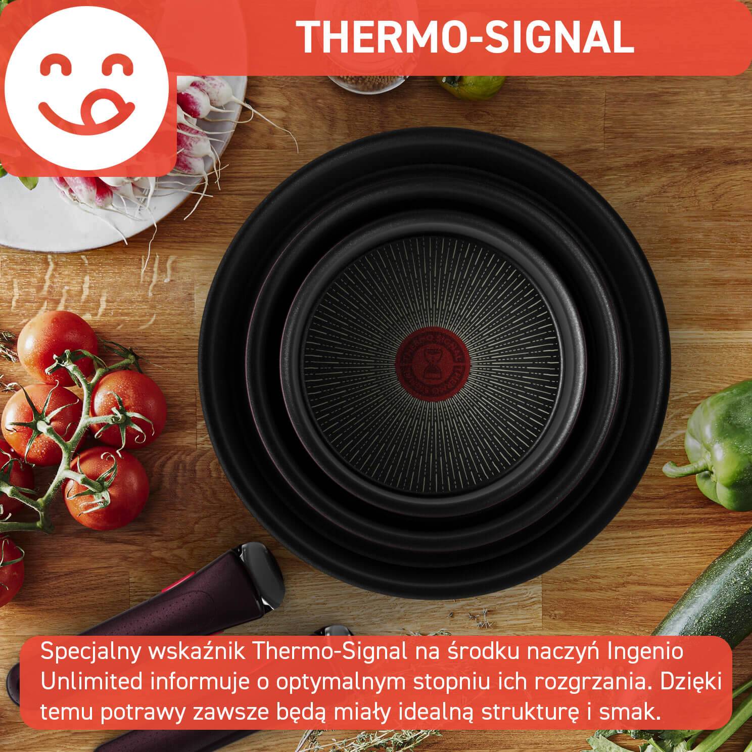 Zestaw patelni i garnków TEFAL INGENIO UNLIMITED - 13 elementów