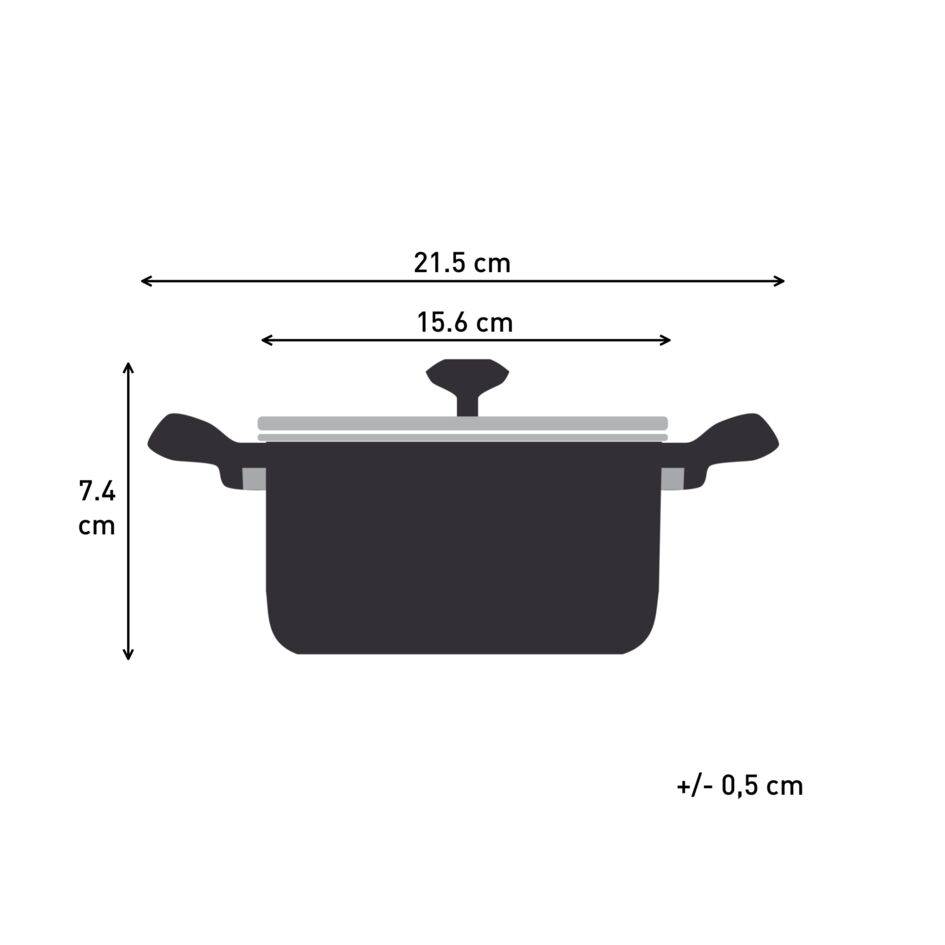 Garnek, Tefal Minis, 1L,14cm, pokrywka
