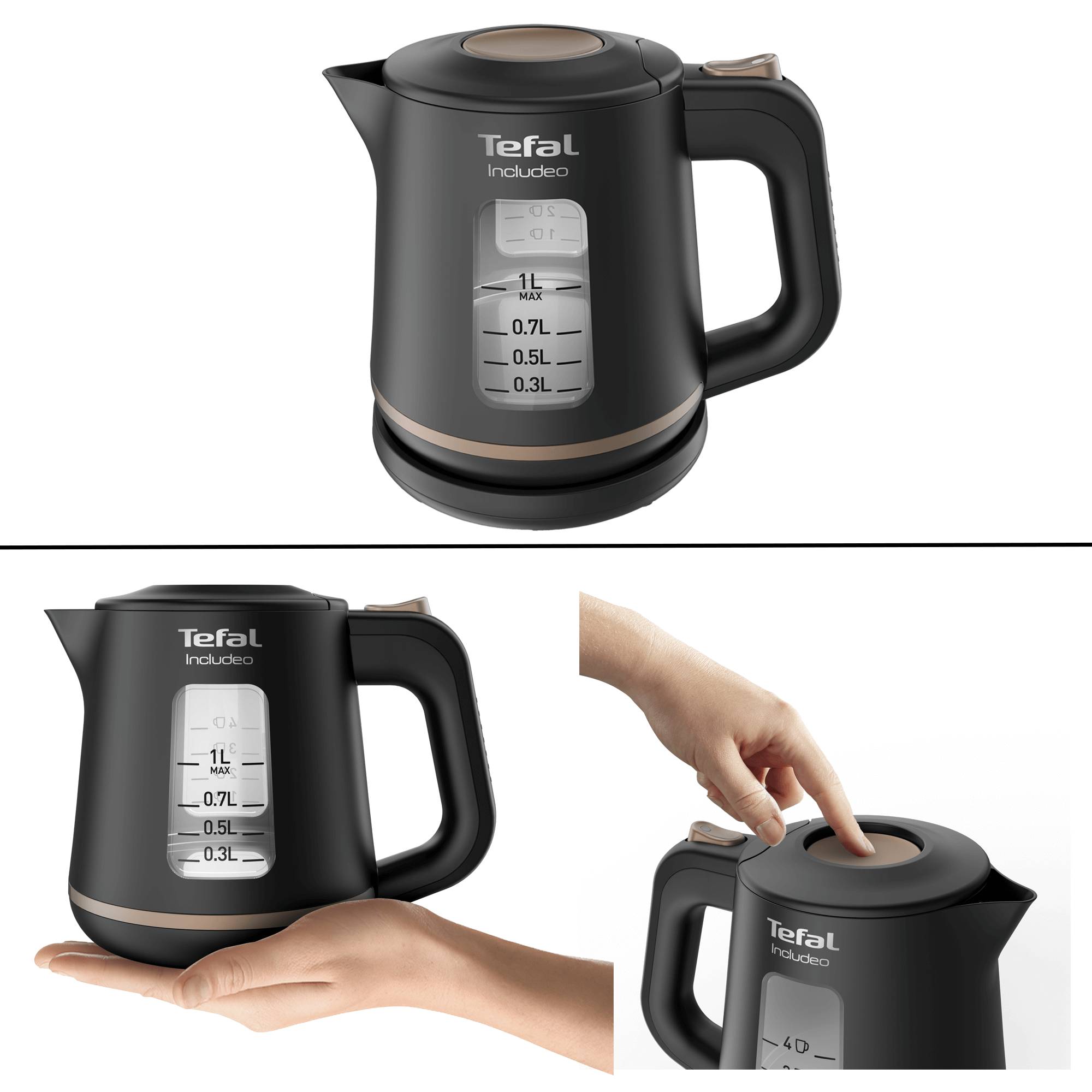 Czajnik elektryczny TEFAL INCLUDEO KI5338