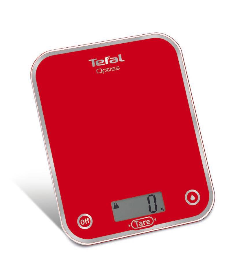 Waga kuchenna Tefal Optiss 5kg czerwona