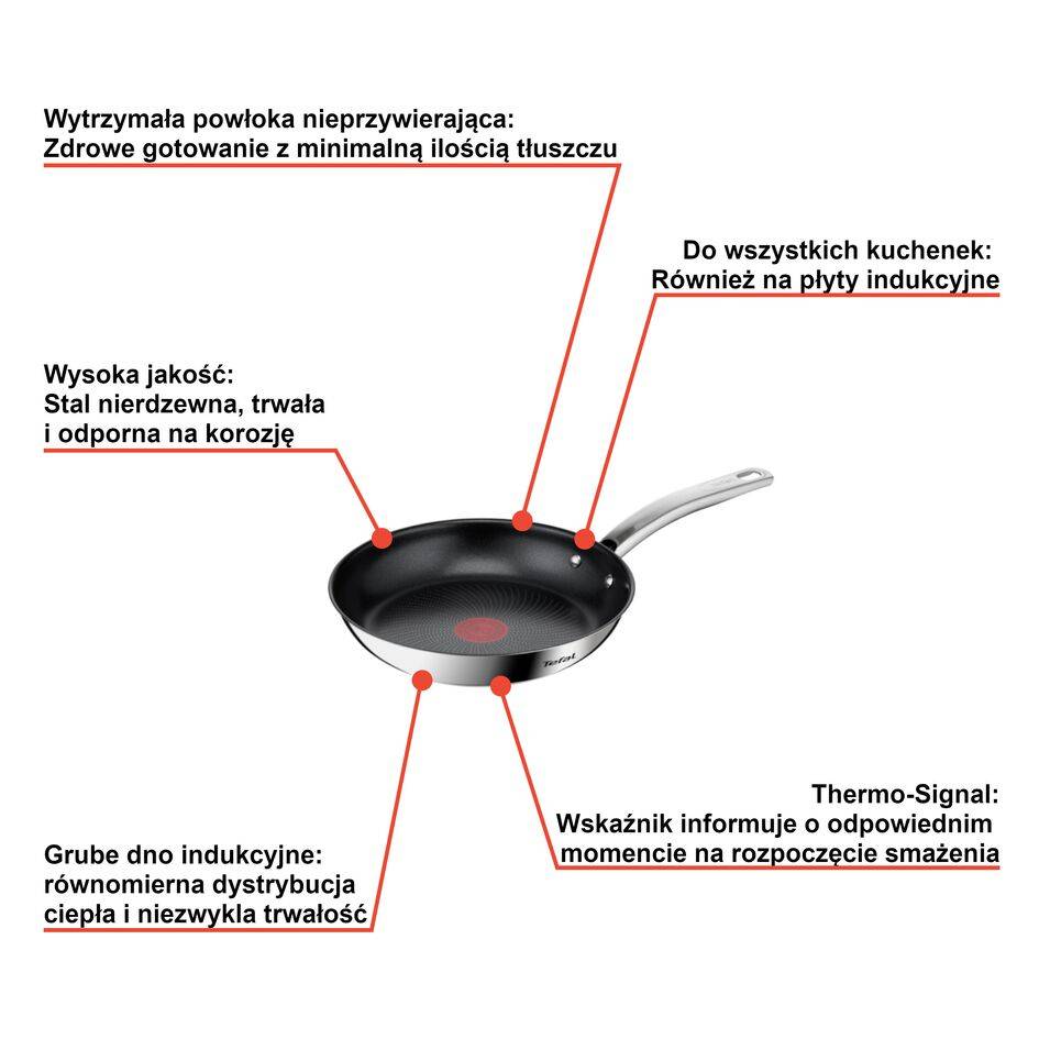 Patelnia TEFAL INTUITION 24cm