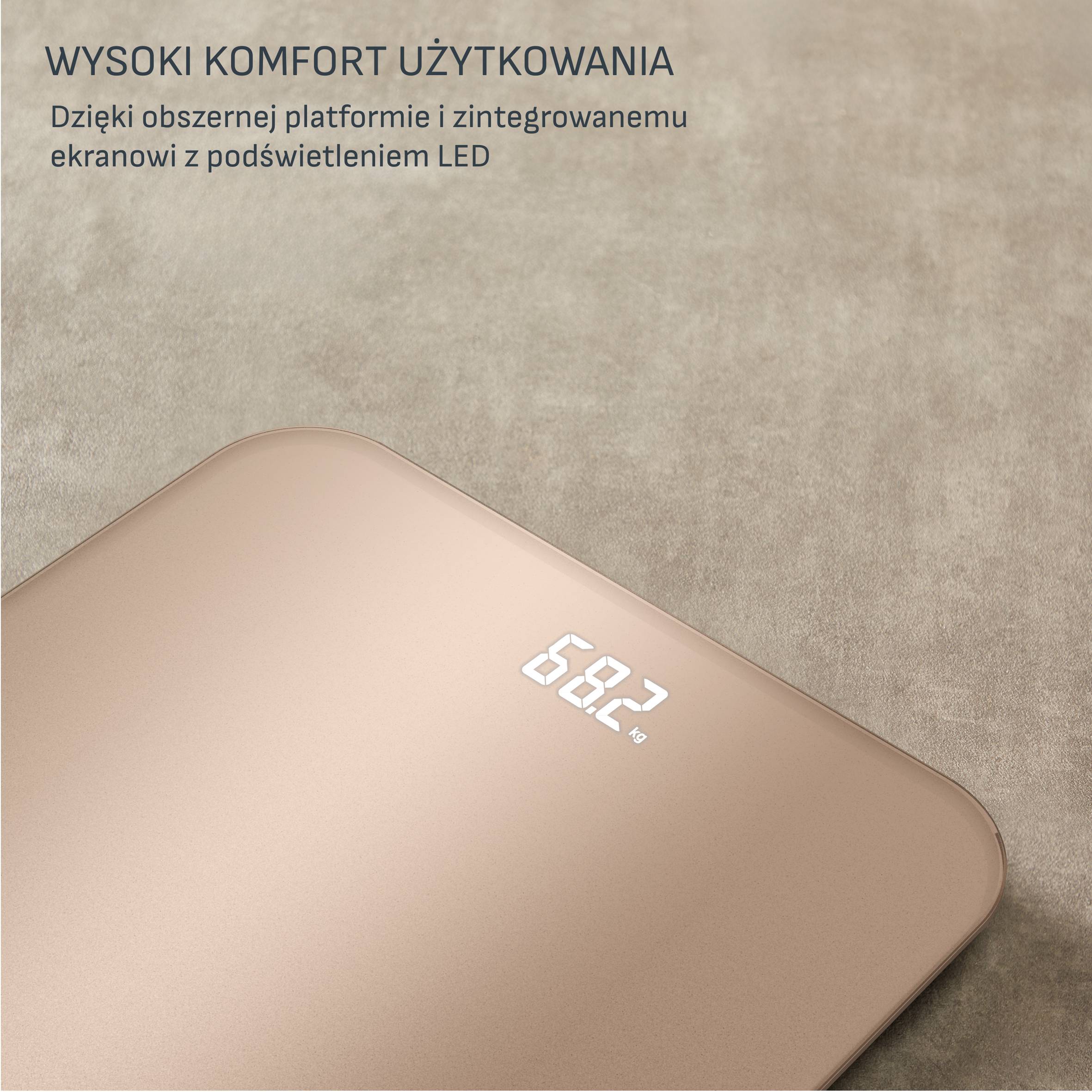 Waga łazienkowa, Tefal Classic, 180 kg, baterie