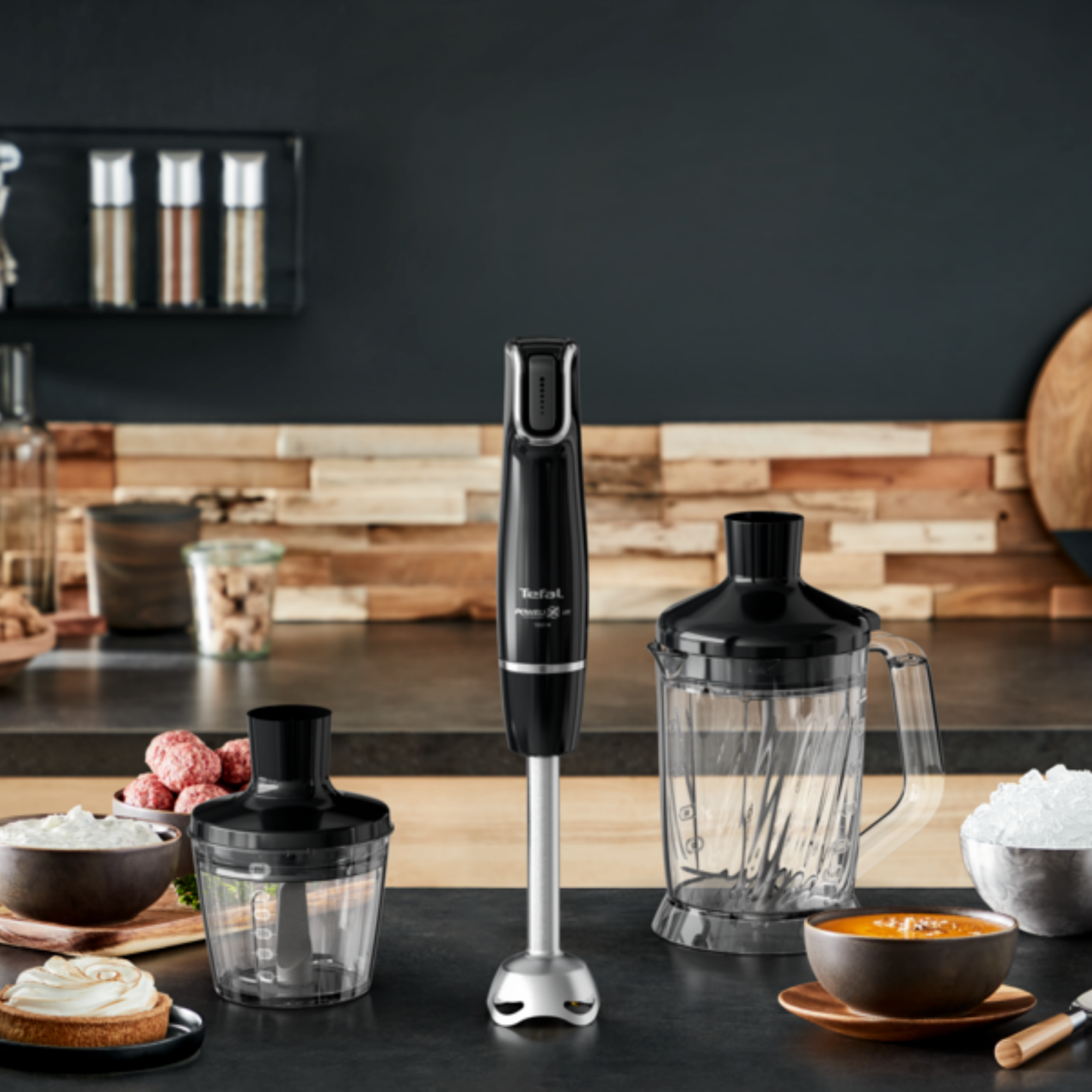 Blender ręczny, Infini Force XL HB94L8, 1000W, rozdrabniacz, 5w1