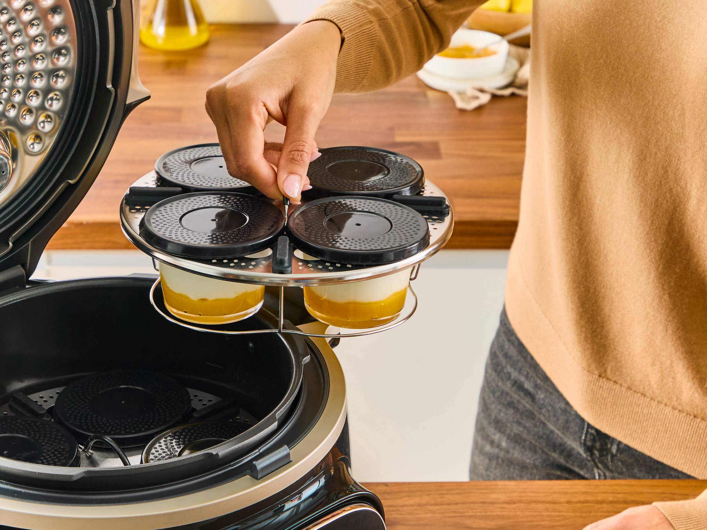 Komplet słoików do Tefal Cook4Me (8 sztuk) XA6140 | Tefal