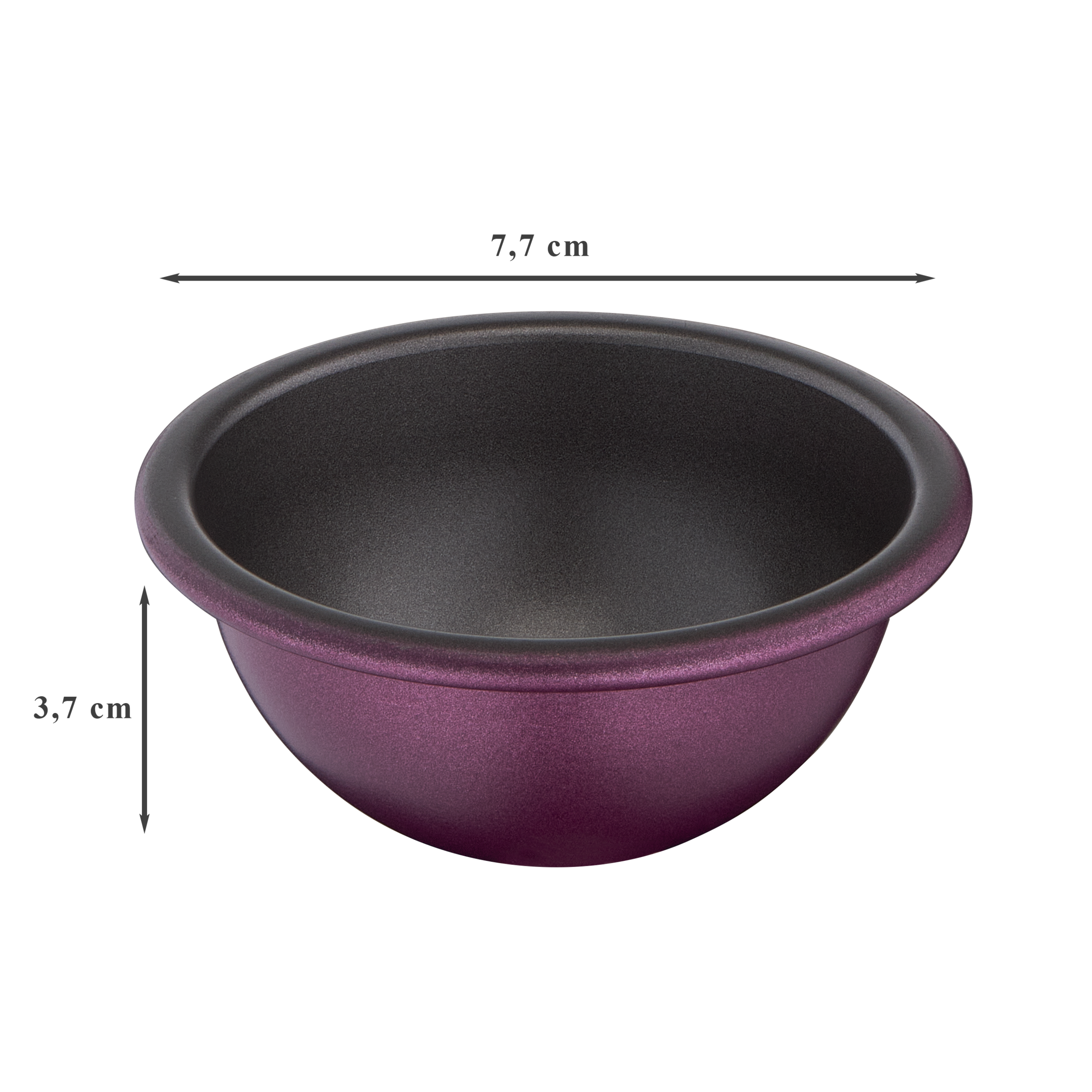 3 kopulaste foremki Creabake, 7,5 cm