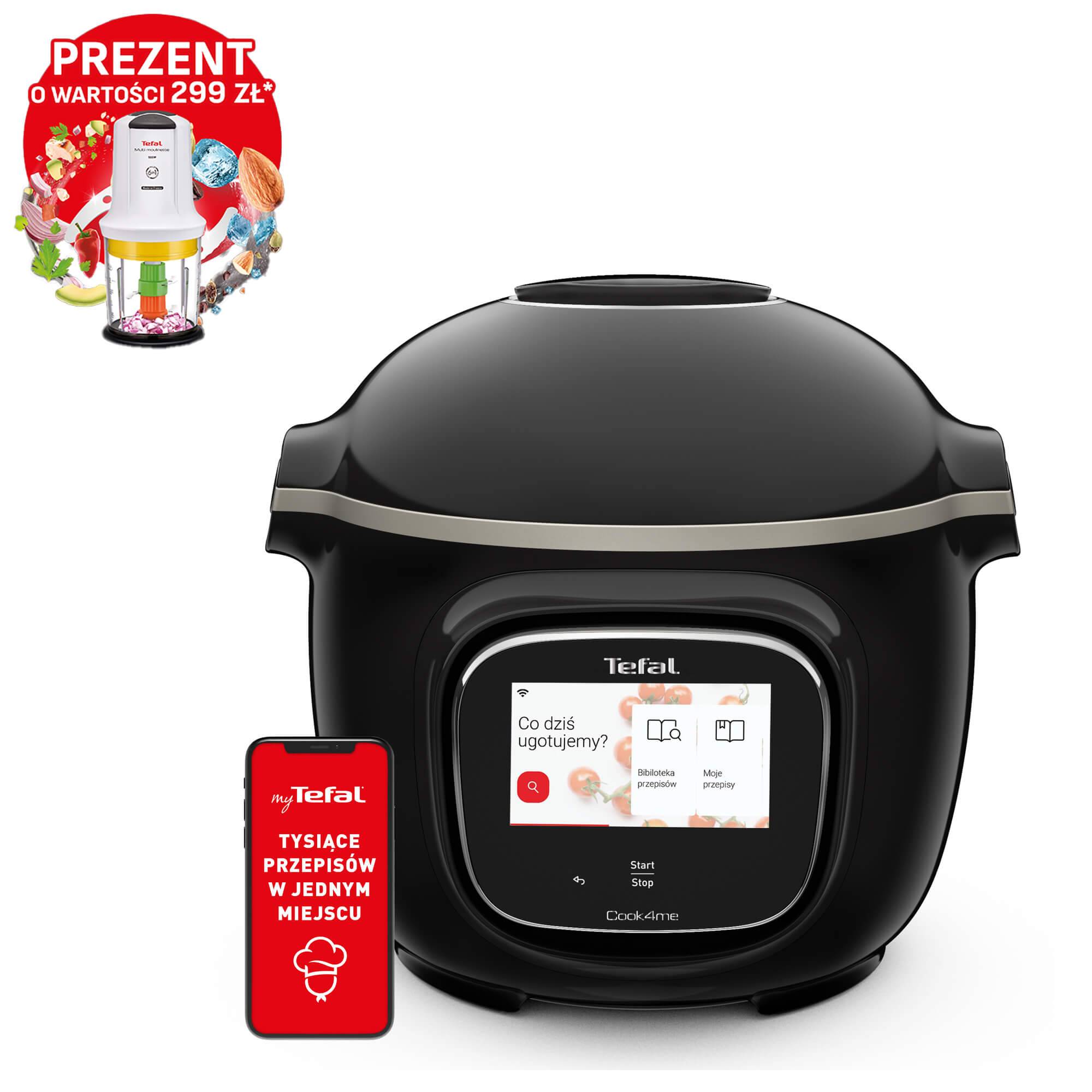 Inteligentny multicooker TEFAL COOK4ME TOUCH WIFI CY9128