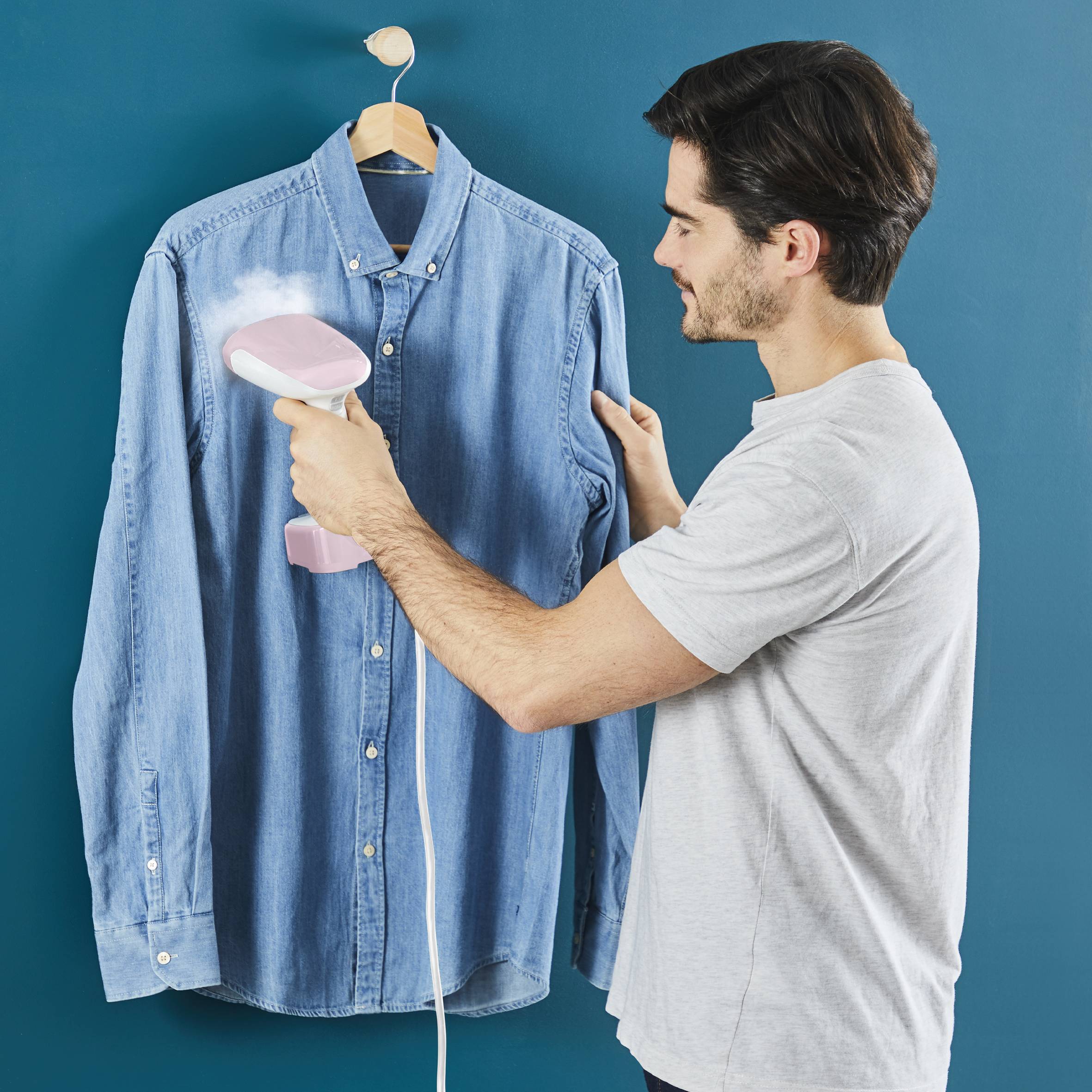 Parownica do ubrań, Tefal Access Steam Pocket, 1300 W, kompaktowa