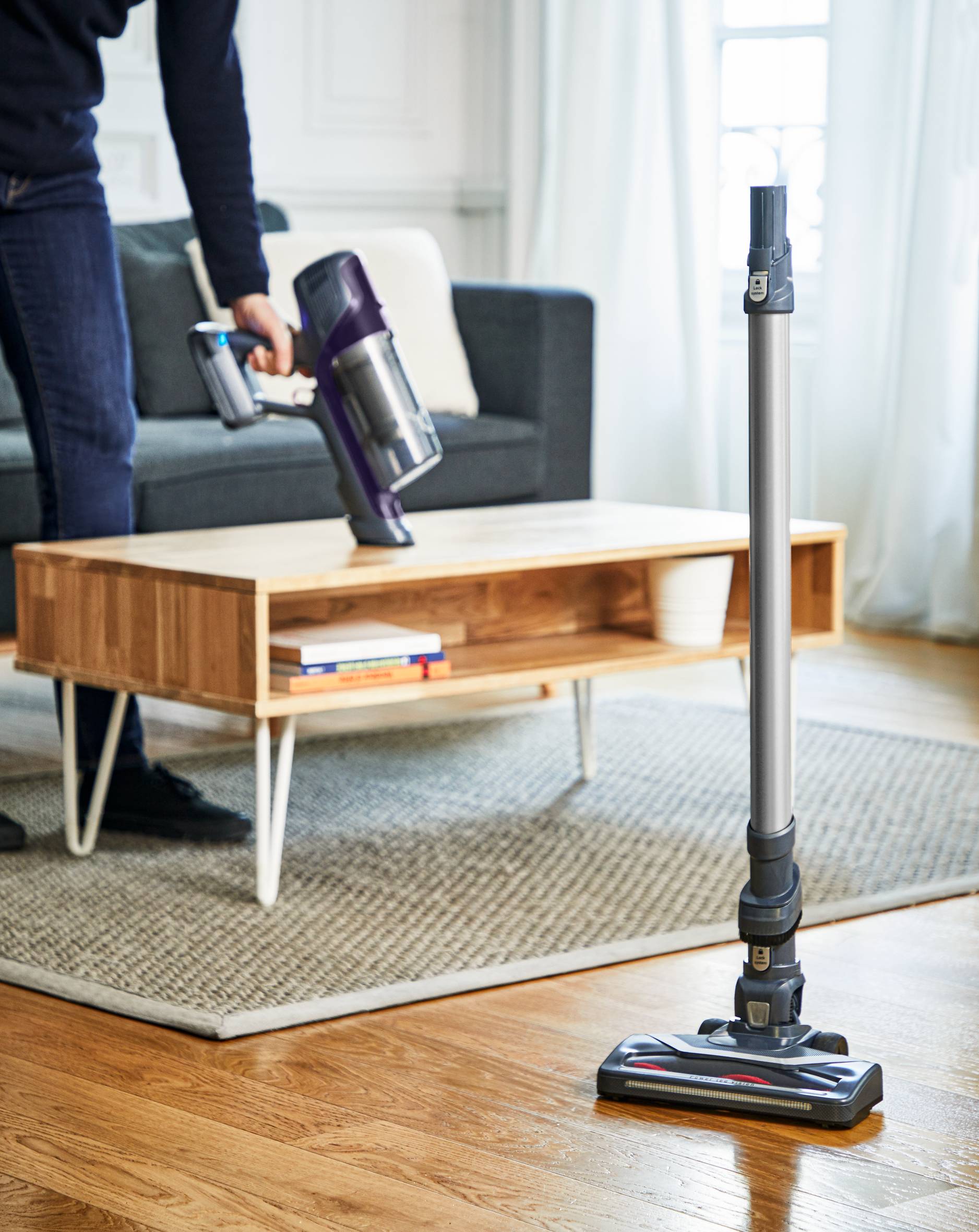 Odkurzacz bezprzewodowy, Tefal X-Pert 6.60, 100 W, 45 min, dla alergików