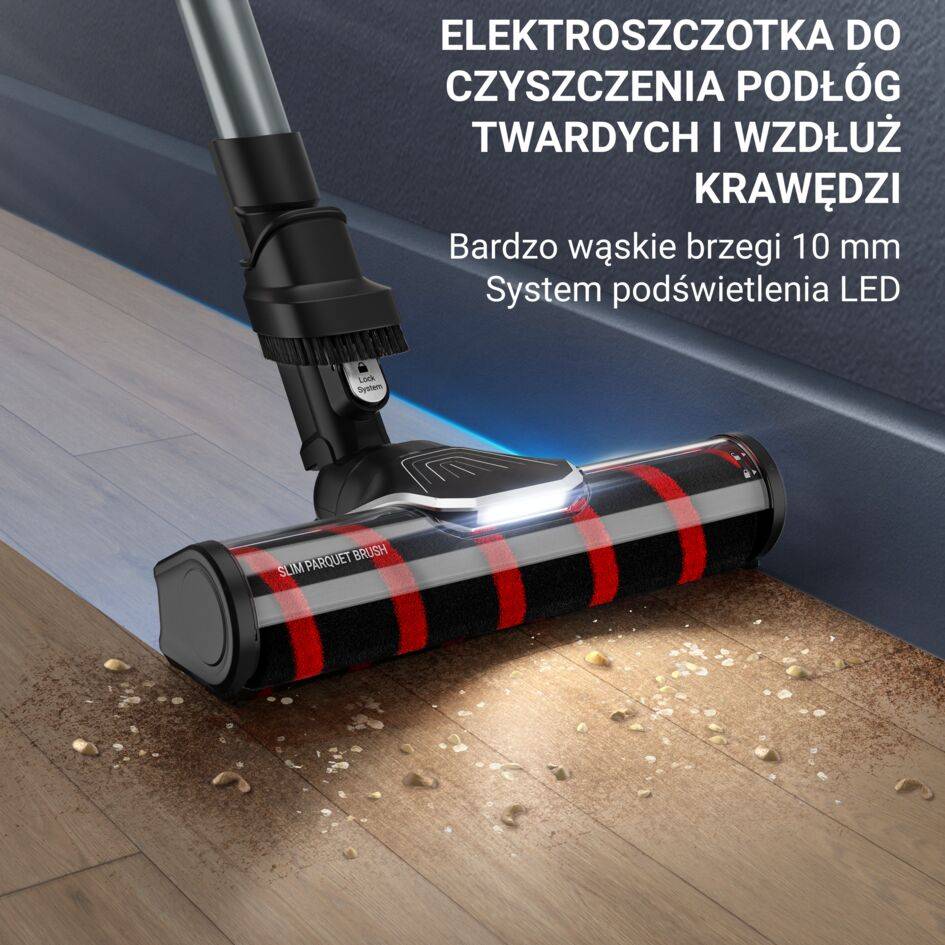 Odkurzacz bezprzewodowy, Tefal X-Force Flex 9.60, 100 AW, 45 min, szczotka Animal