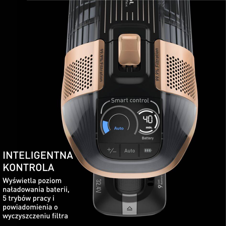 Odkurzacz bezprzewodowy, Tefal X-Force Flex 15.60, 245 AW, 160 min, mopowanie, 2 baterie