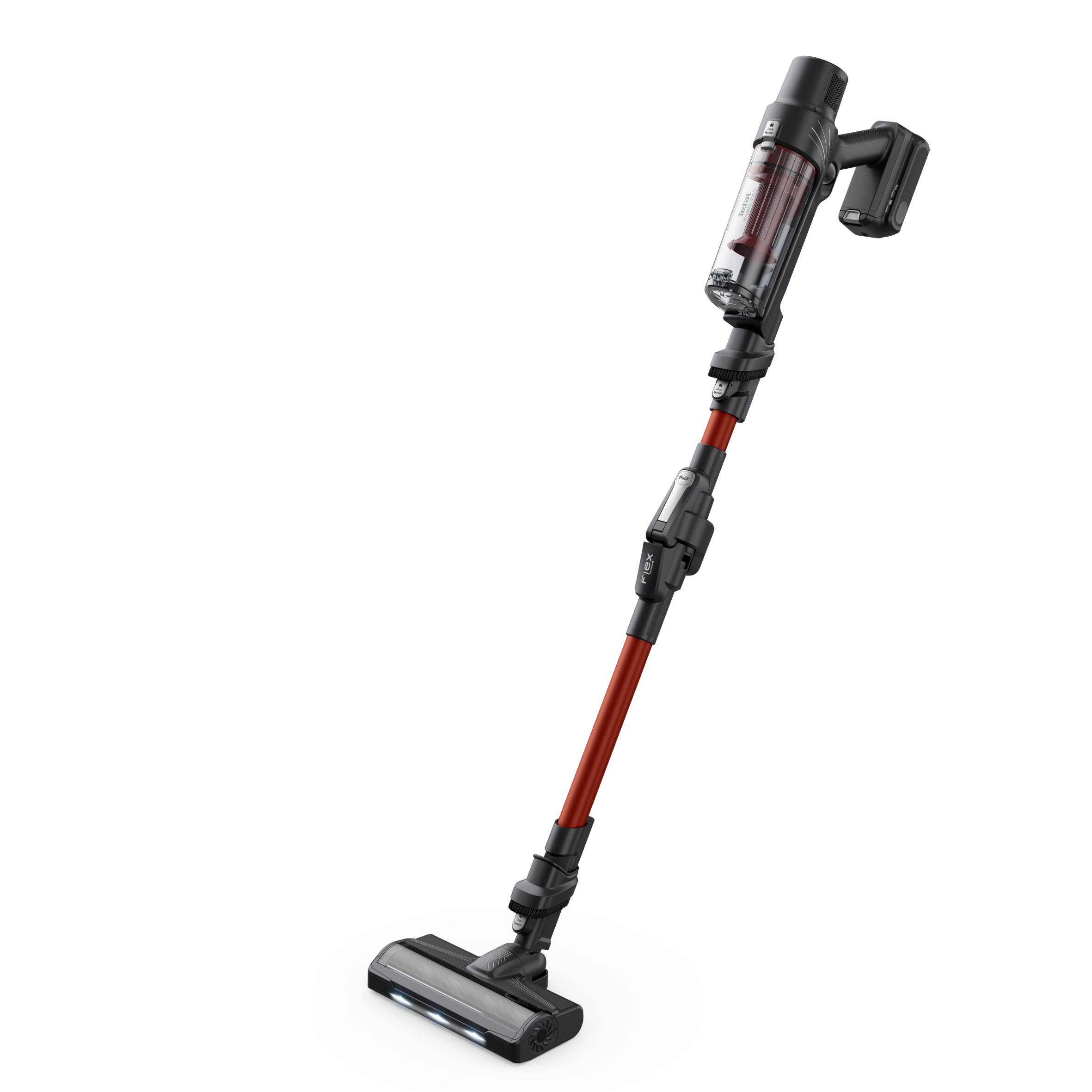 Odkurzacz bezprzewodowy, Tefal X-Pert Flex 7.60, 140W, 45 min, szczotka Animal