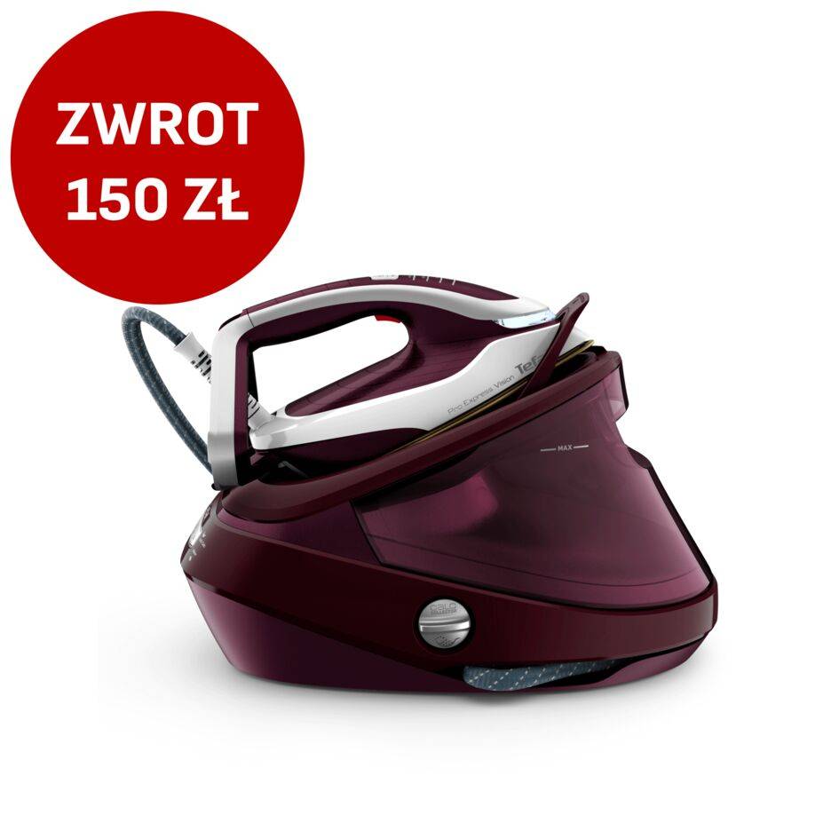 Generator pary, Tefal Pro Express Vision, 180 g/min, 8,3 bar, LED