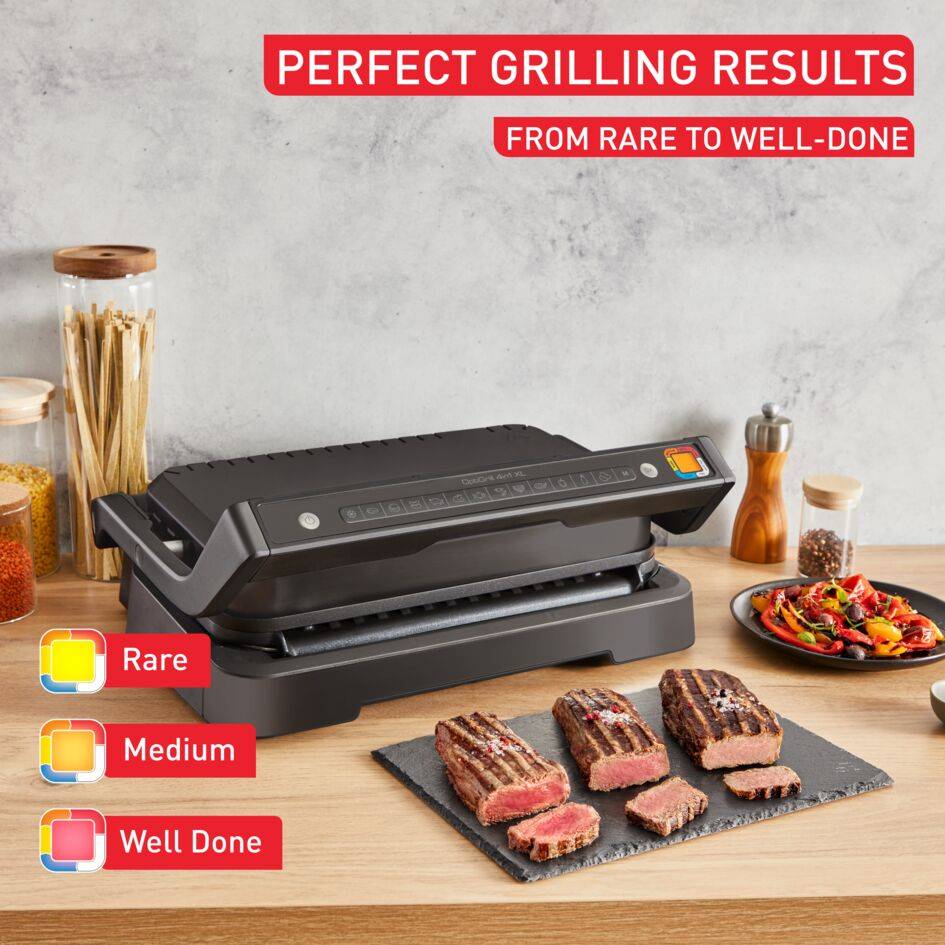 OptiGrill 4w1 XL GC7848 Perfekcyjne rezultaty grillowania